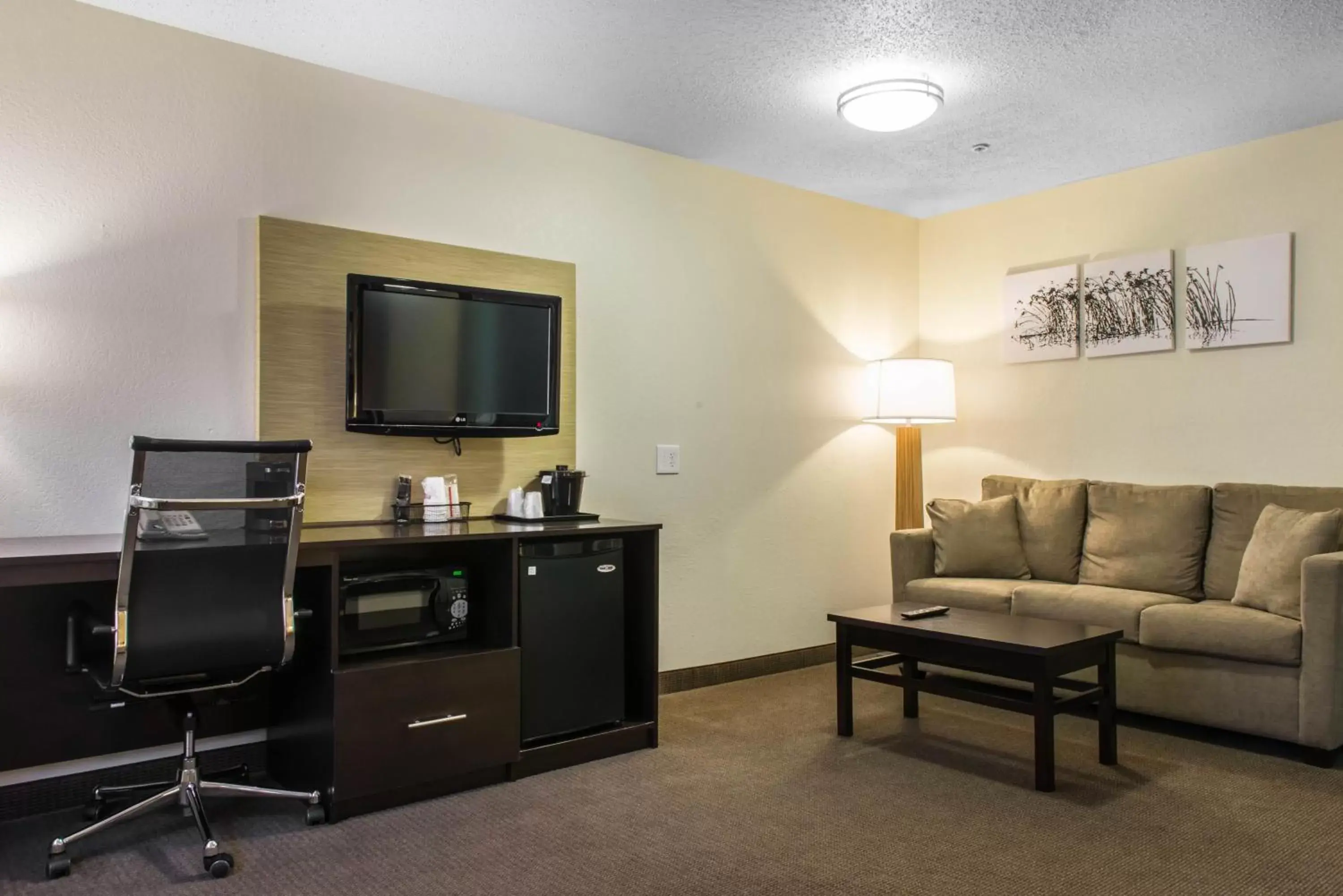 TV and multimedia, TV/Entertainment Center in Mainstay Suites Pittsburgh Airport