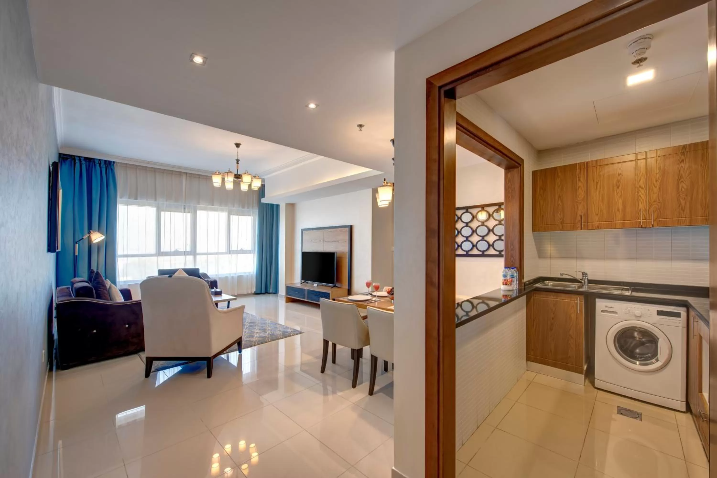 TV and multimedia, Kitchen/Kitchenette in Class Hotel Apartments