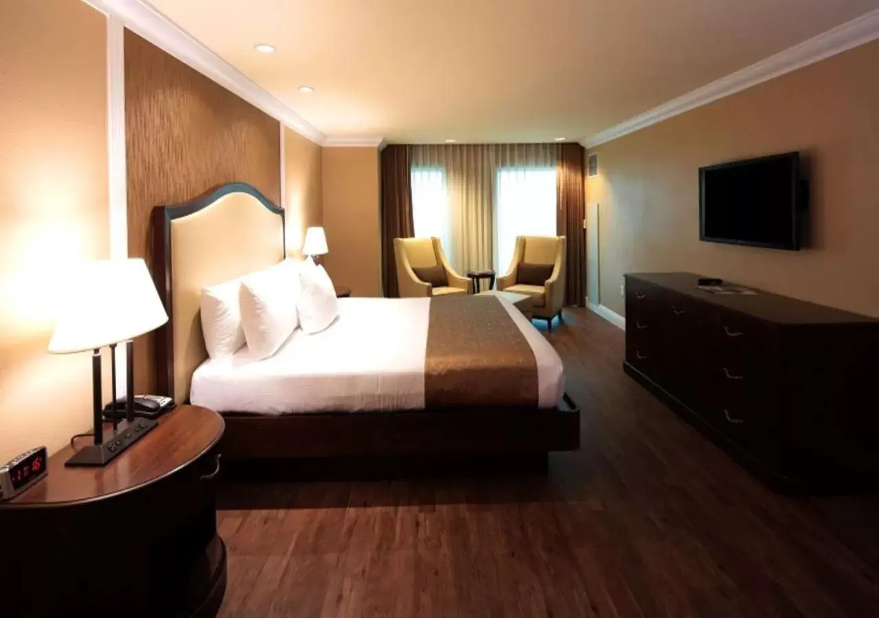 Bed in South Point Hotel Casino-Spa