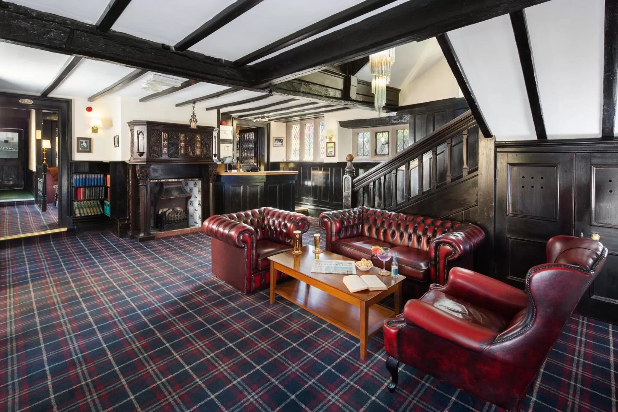 Lobby or reception in Bagdale Hall