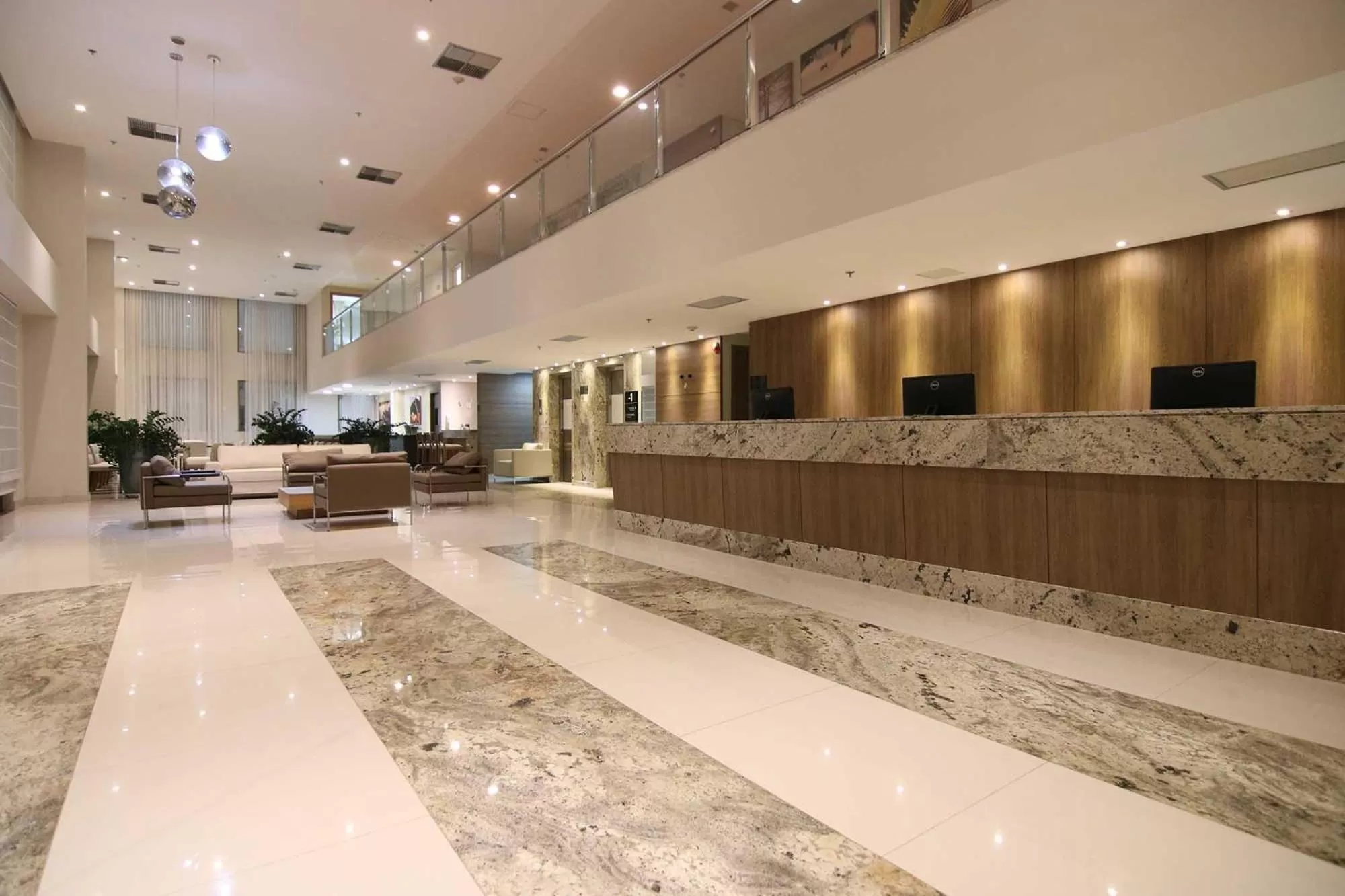 Lobby or reception in Samba Linhares