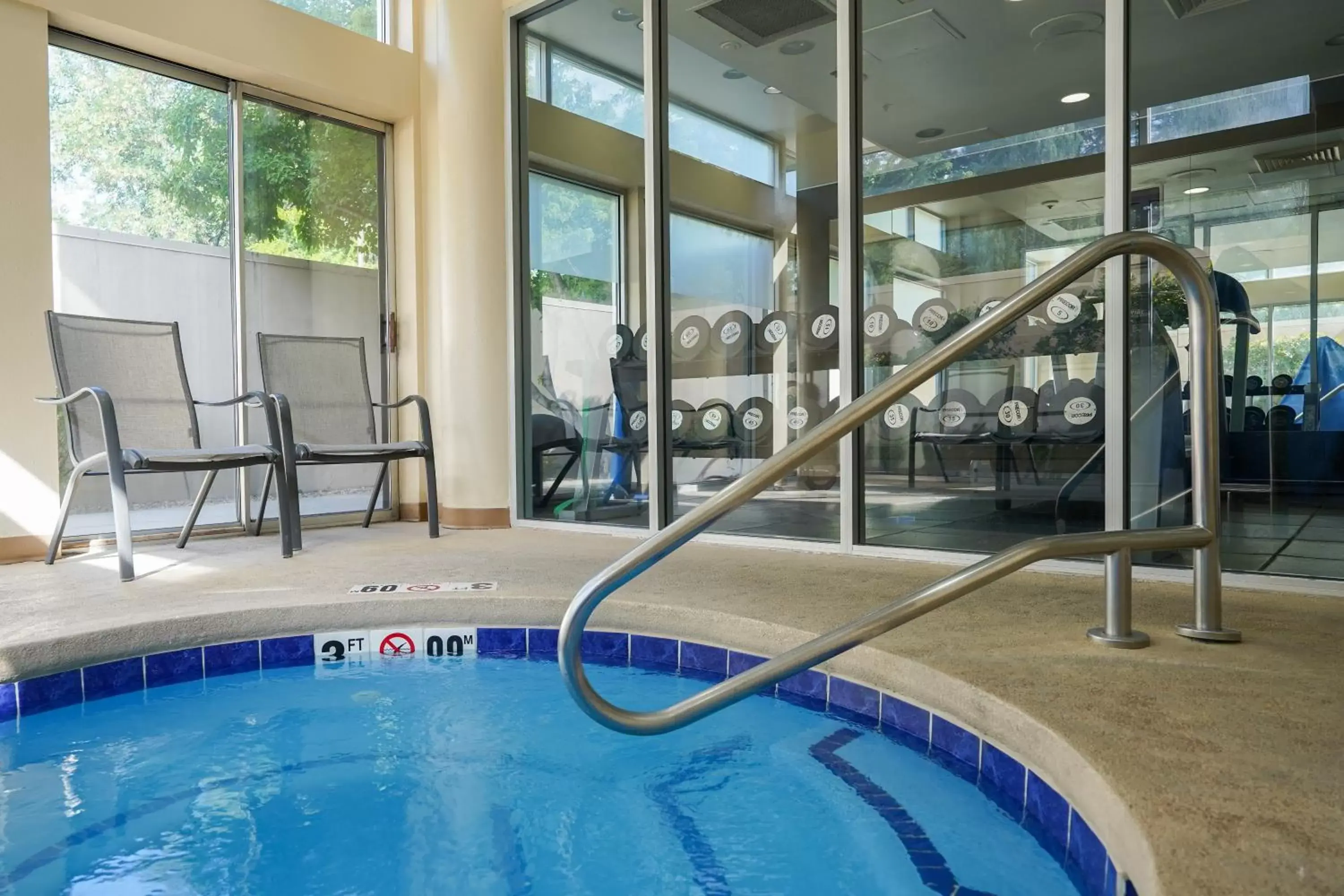 Swimming Pool in Holiday Inn Express Boise Downtown, an IHG Hotel