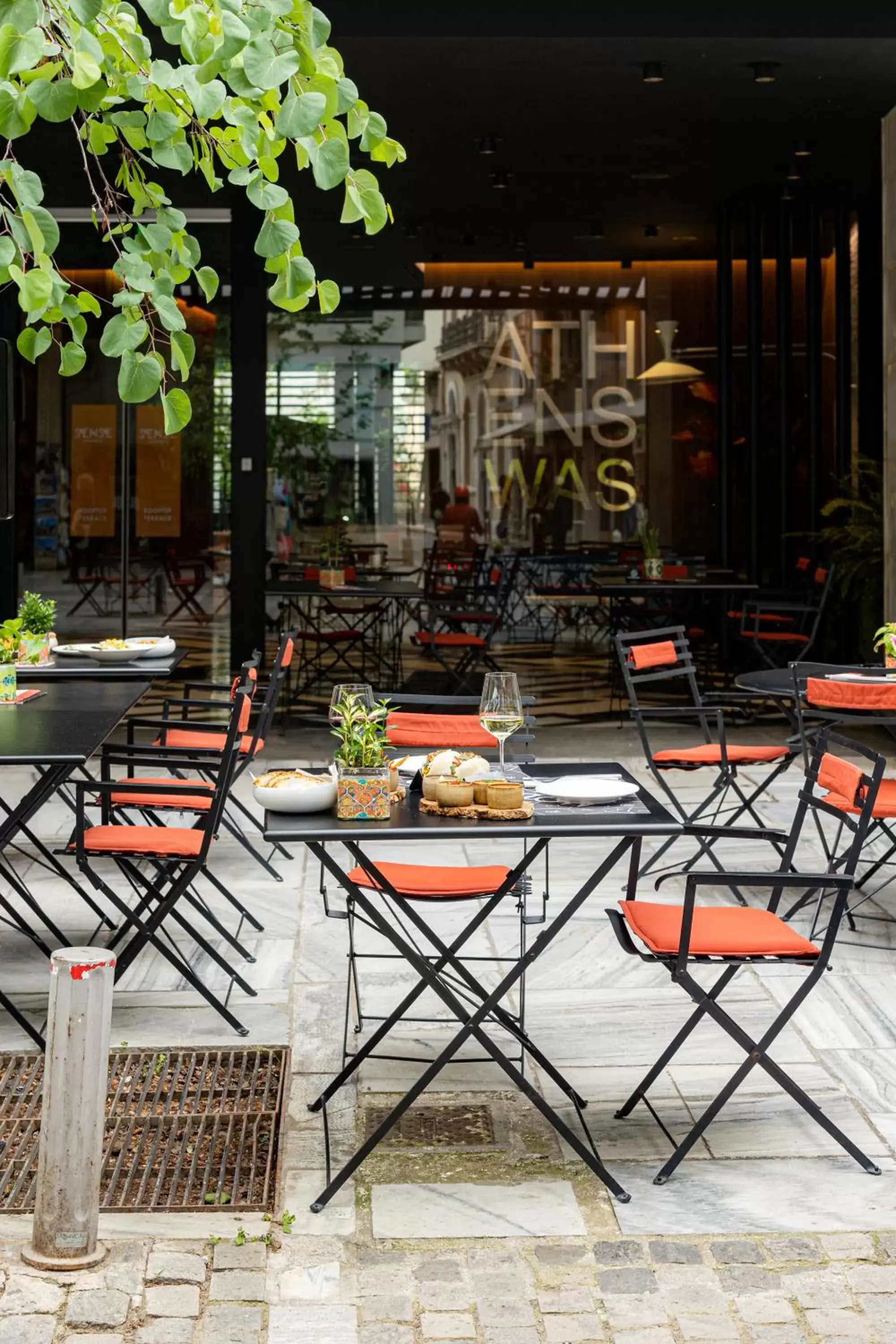 Restaurant/places to eat in AthensWas Design Hotel