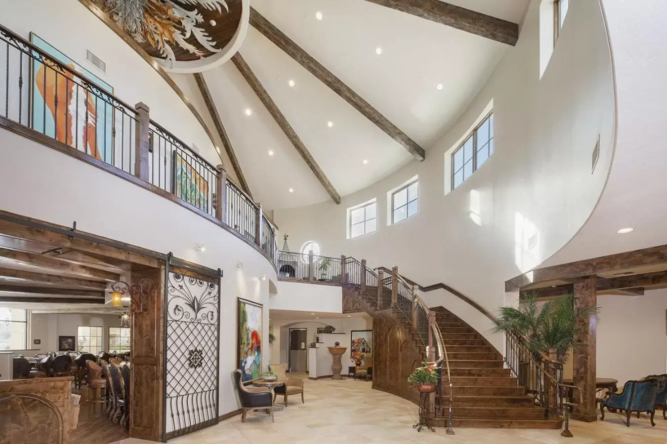 Lobby or reception in The Murieta Inn and Spa Lobby or reception in The Murieta Inn and Spa