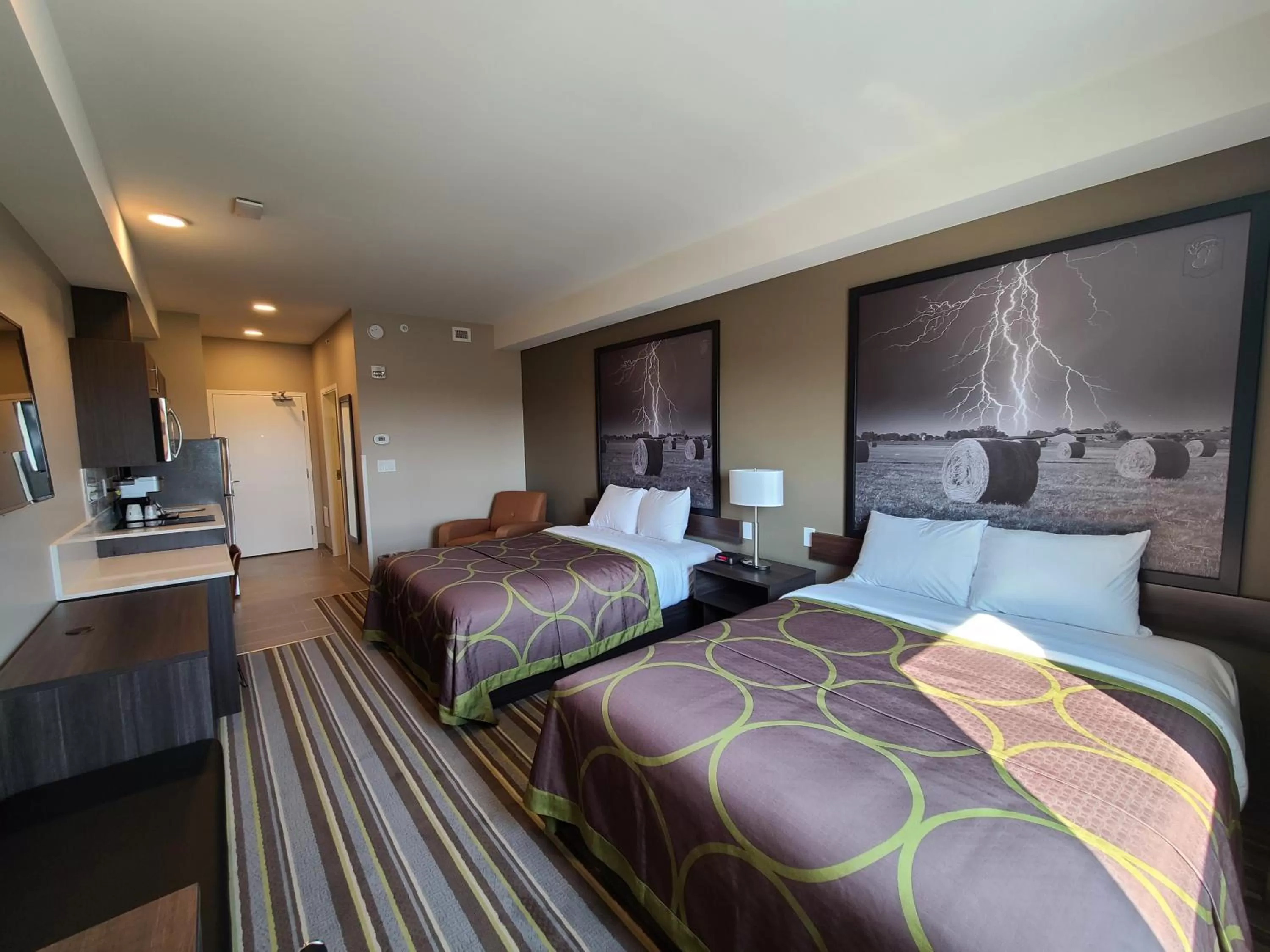 Bed in Super 8 by Wyndham Thompson