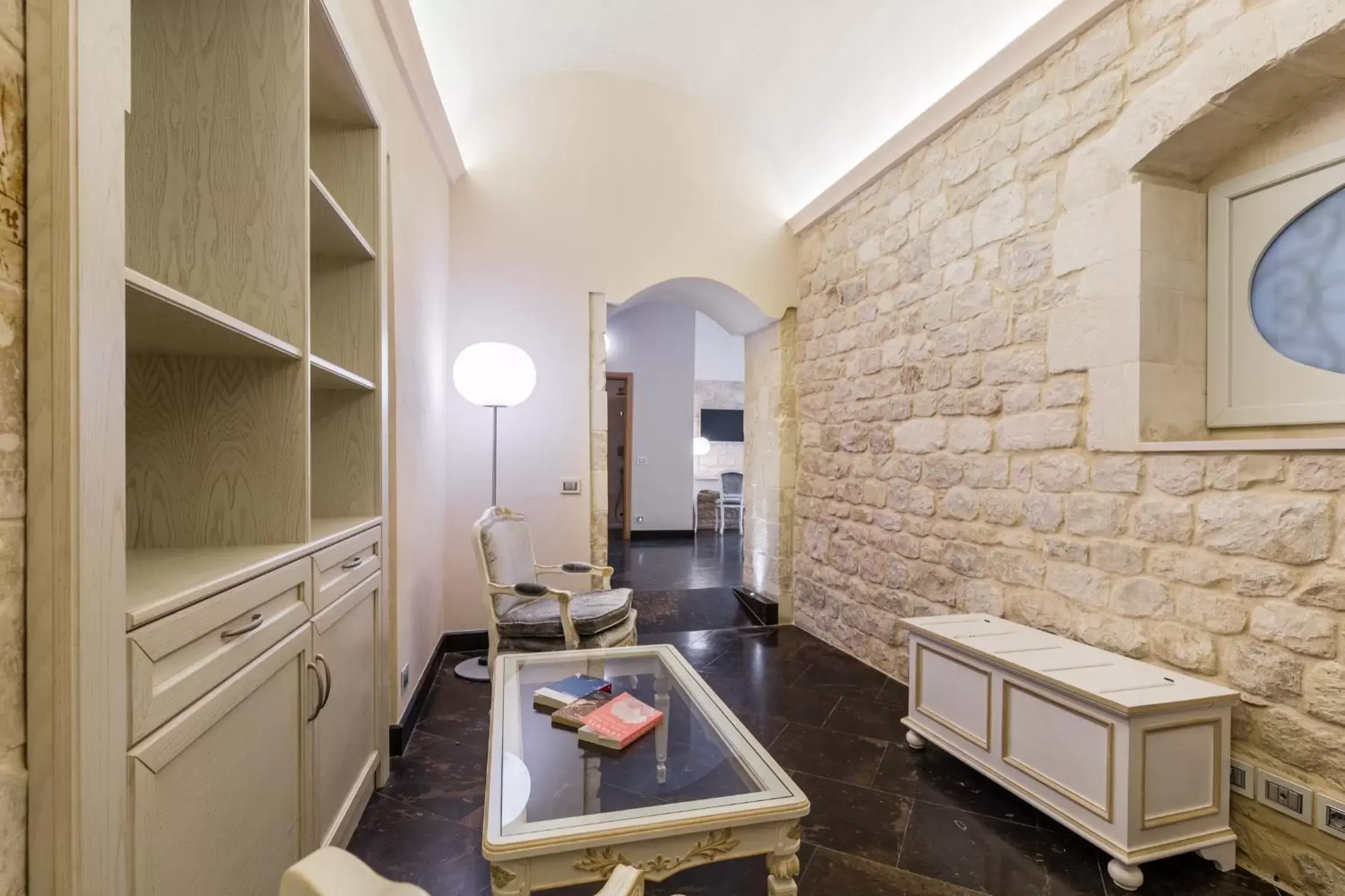 Seating area, Kitchen/Kitchenette in Palazzo Favacchio - Patanè