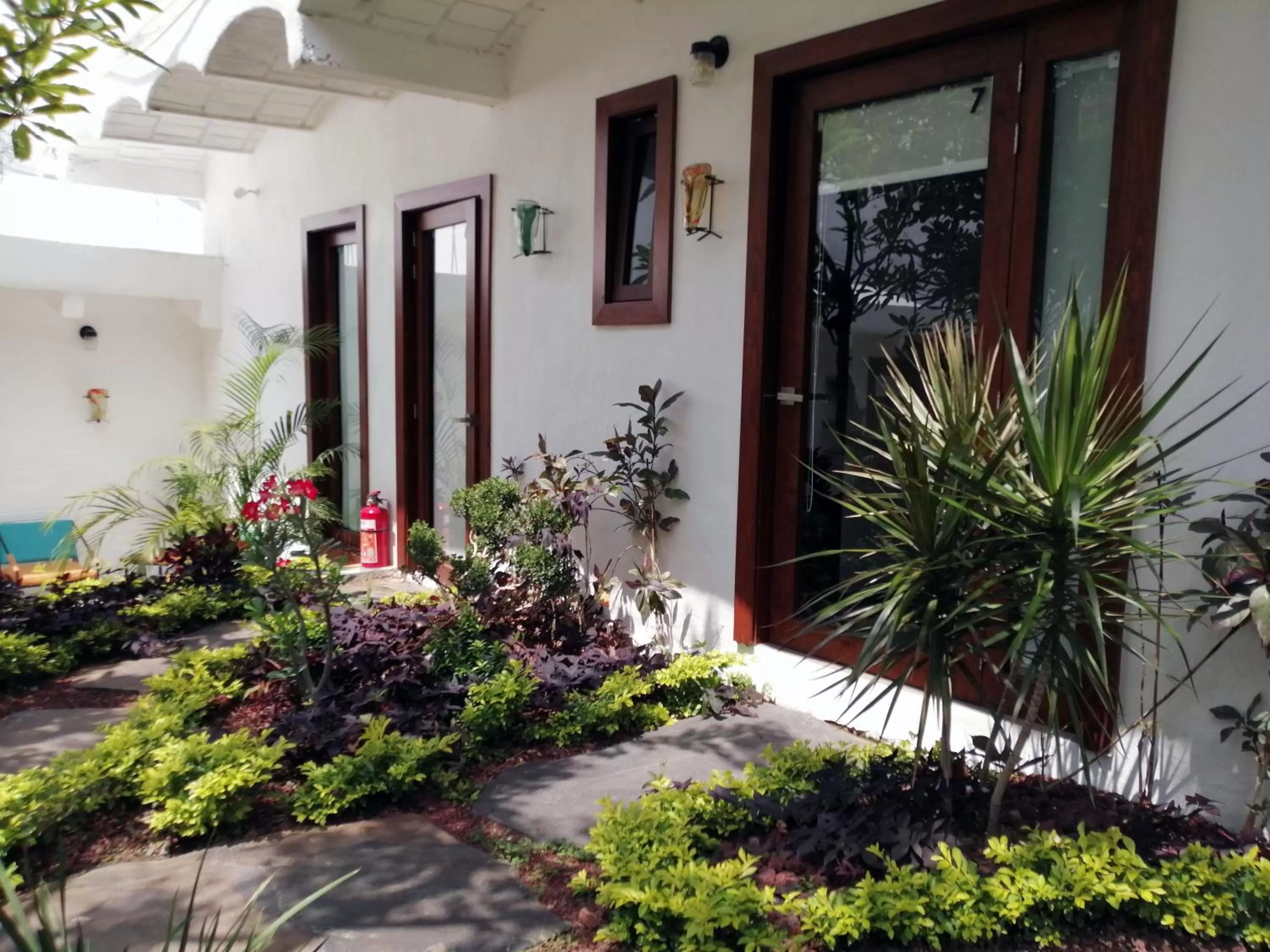 Garden in Amaia Boutique Hotel