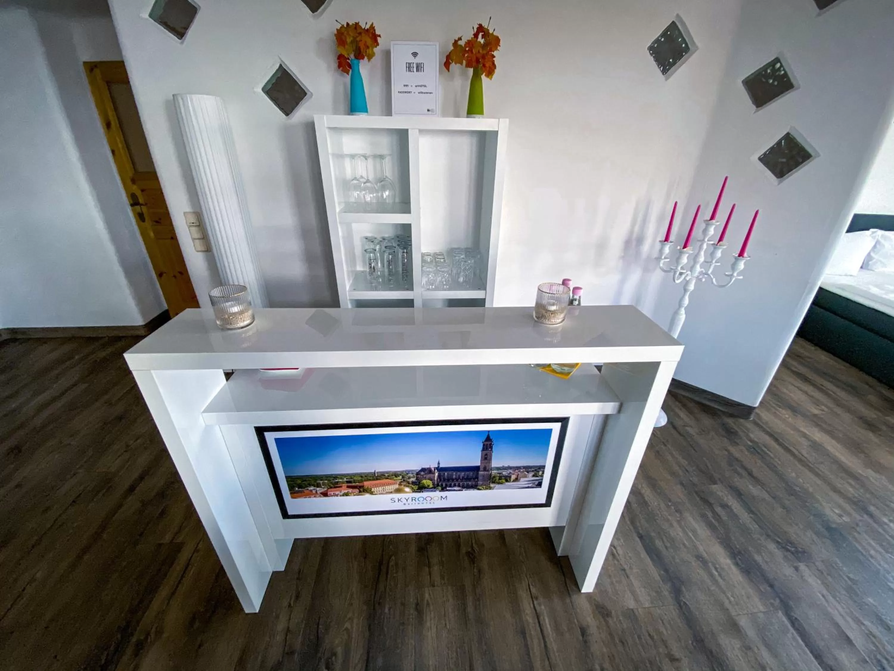 Dining area in apartHOTEL Magdeburg
