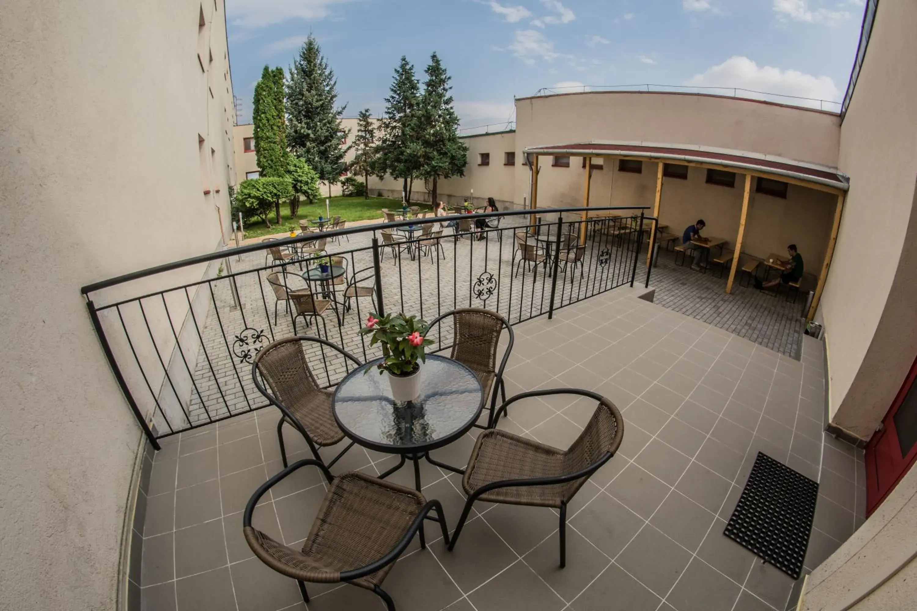 Garden, Balcony/Terrace in Homoky Hotels Bestline Hotel