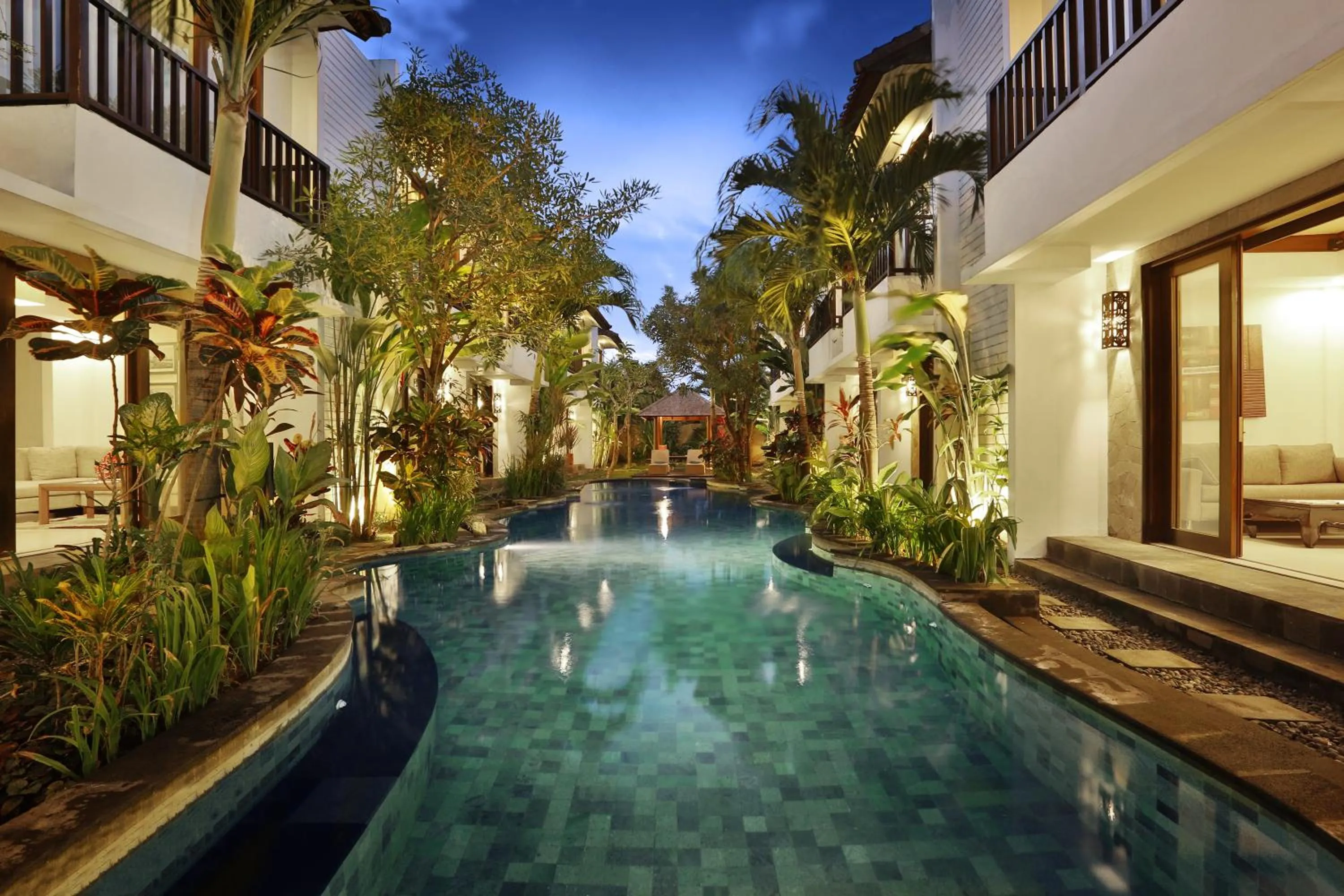 Swimming pool in Seminyak TownHouse