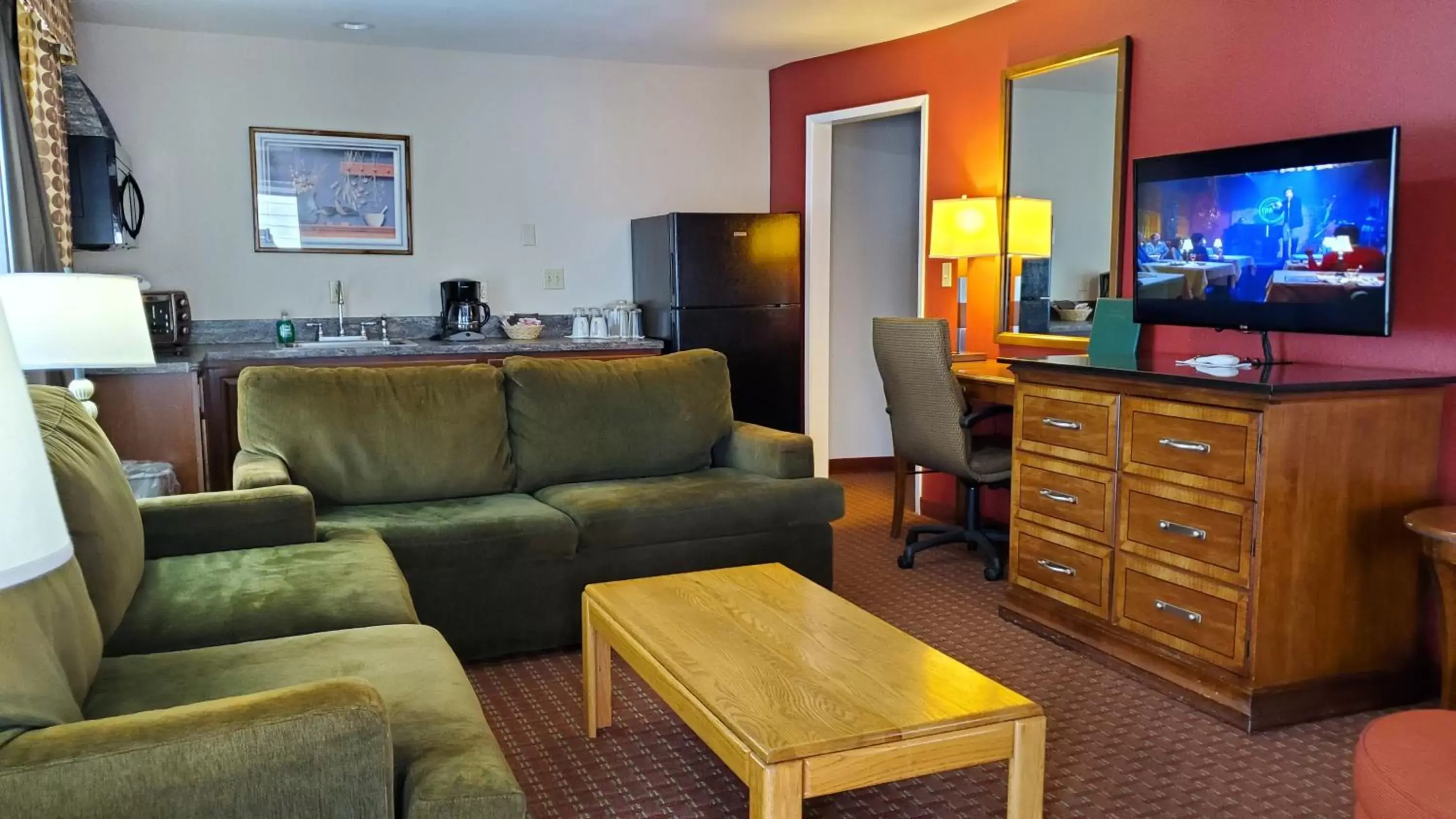 Seating Area in Forks Motel