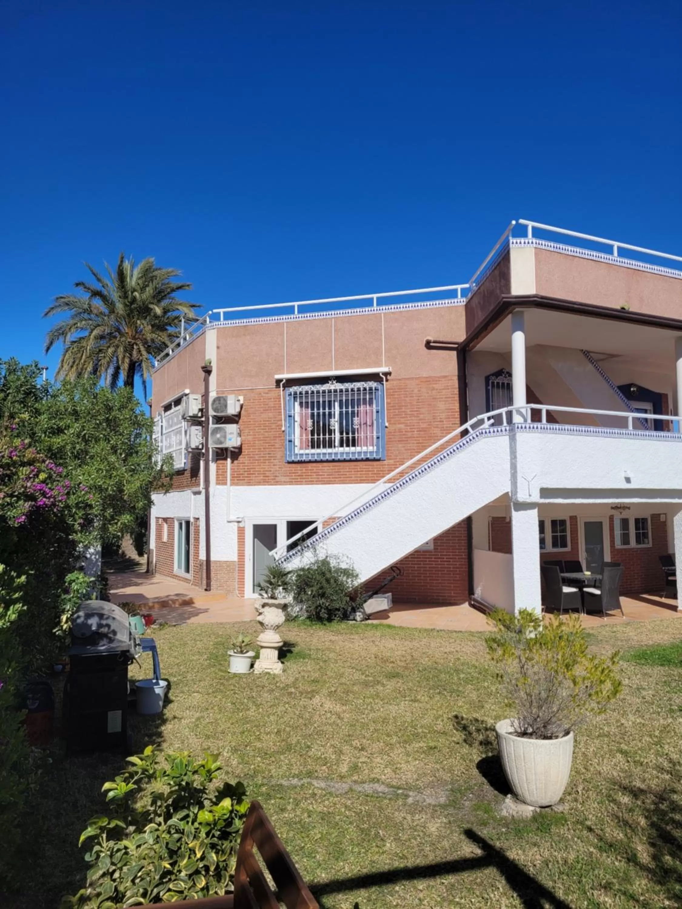 Property building in Anna's garden