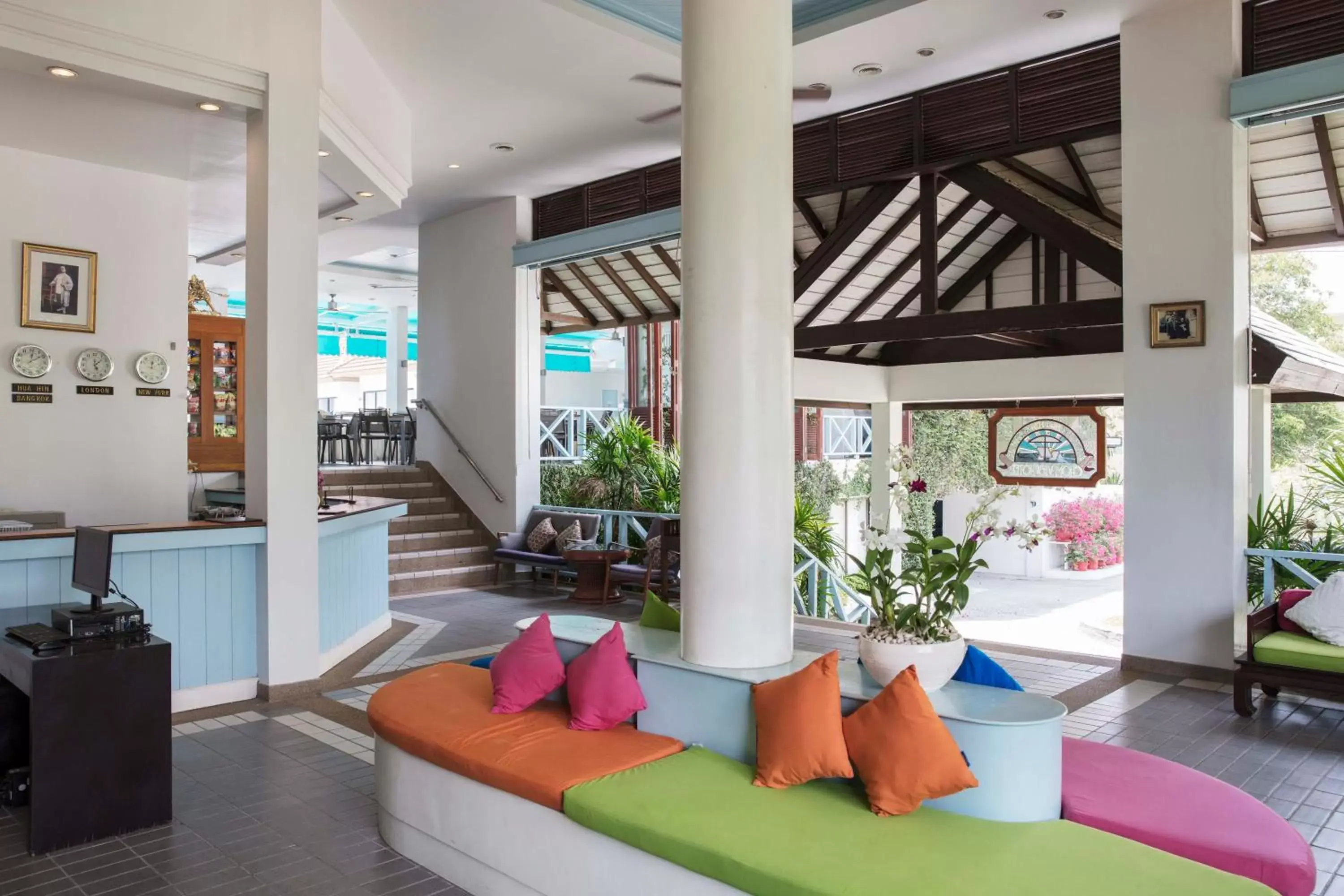 Lobby or reception, Lobby/Reception in Chom View Hotel, Hua Hin Lobby or reception, Lobby/Reception in Chom View Hotel, Hua Hin