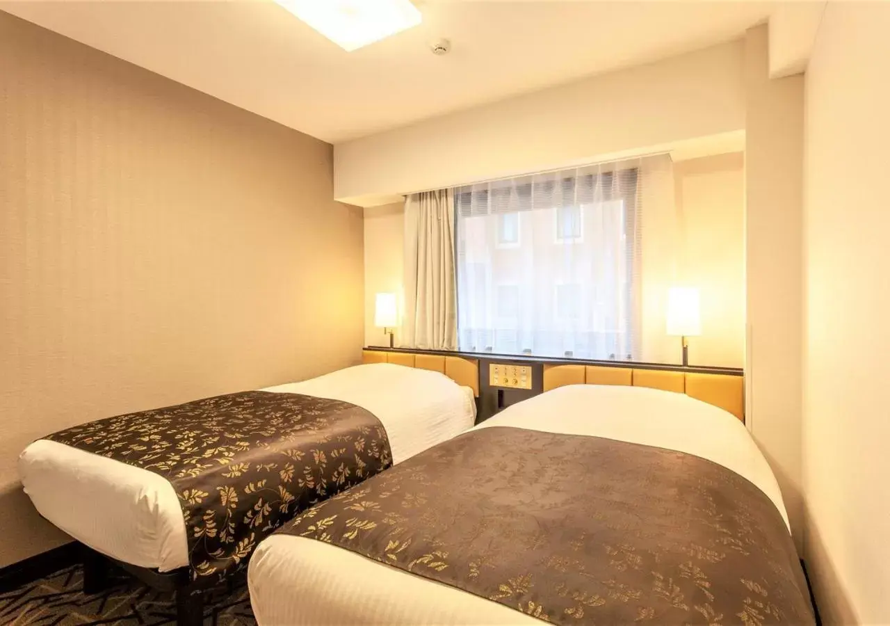 Bedroom, Bed in APA Hotel Saga Ekimae Chuo
