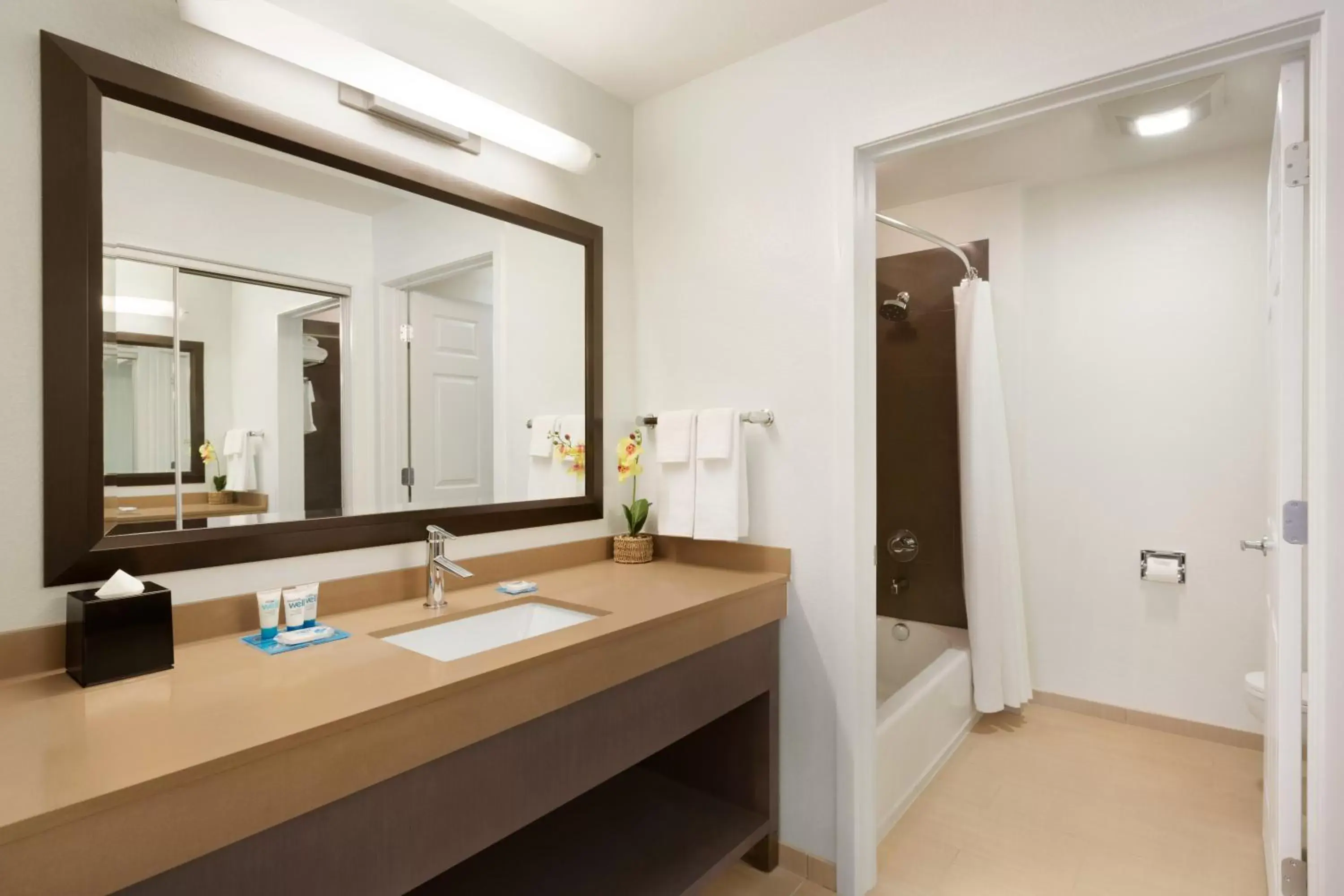 One-Bedroom King Suite with Roll-in Shower - Mobility Accessible in Hyatt House Miami Airport
