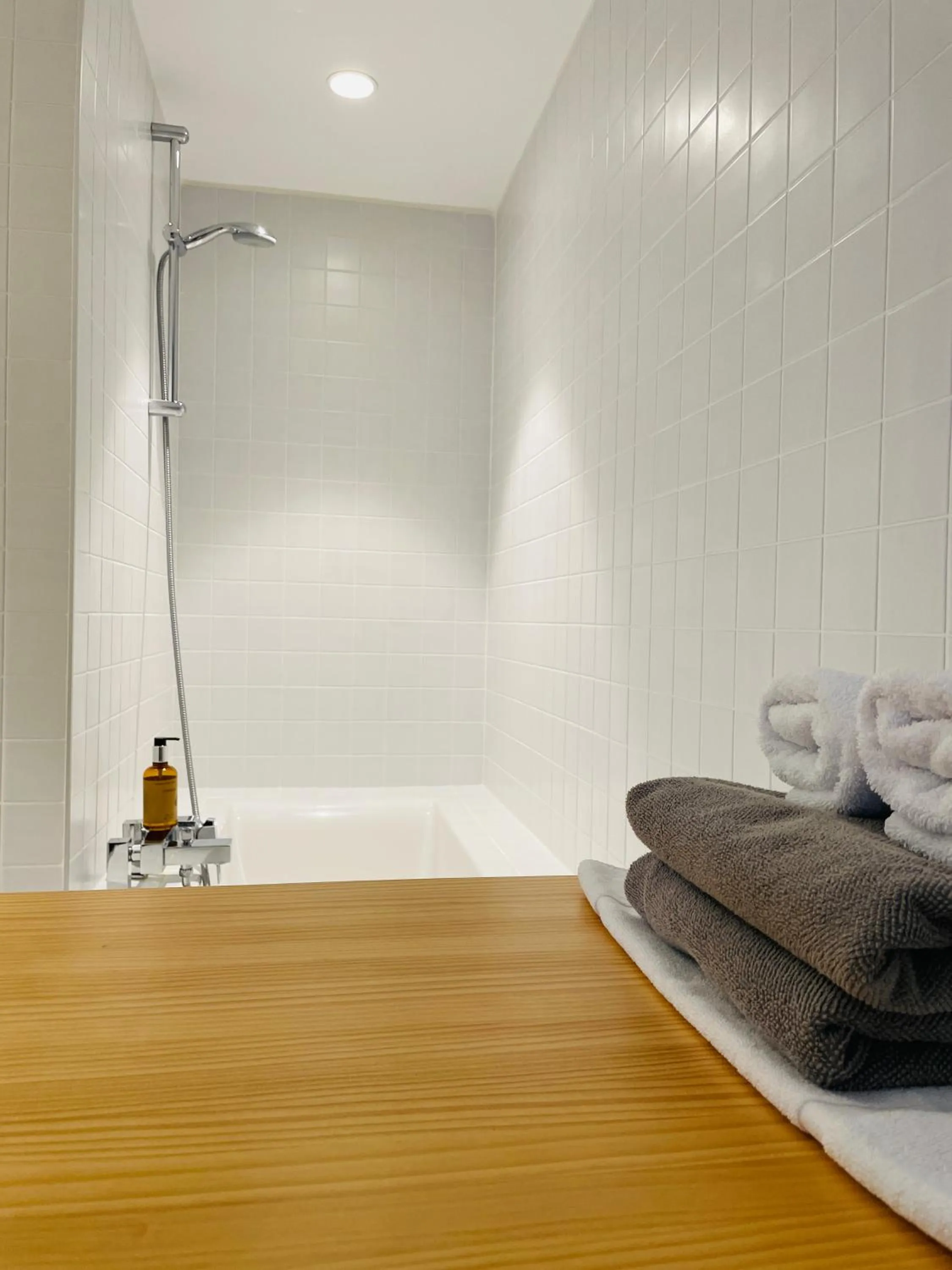 Bathroom in Hotel Restaurant Santiago