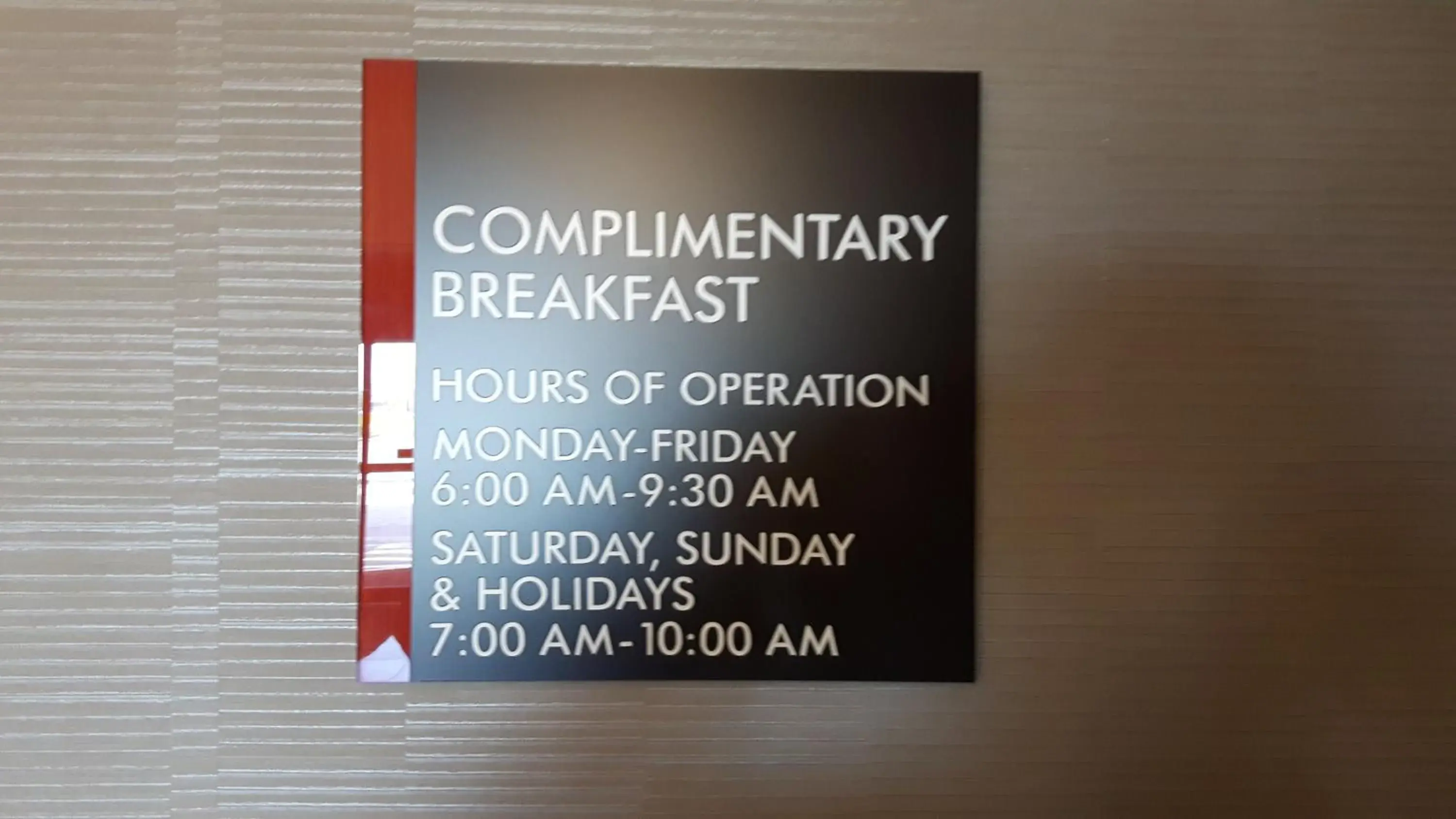 Continental breakfast, Logo/Certificate/Sign/Award in Encore Suites by Service Plus Inns