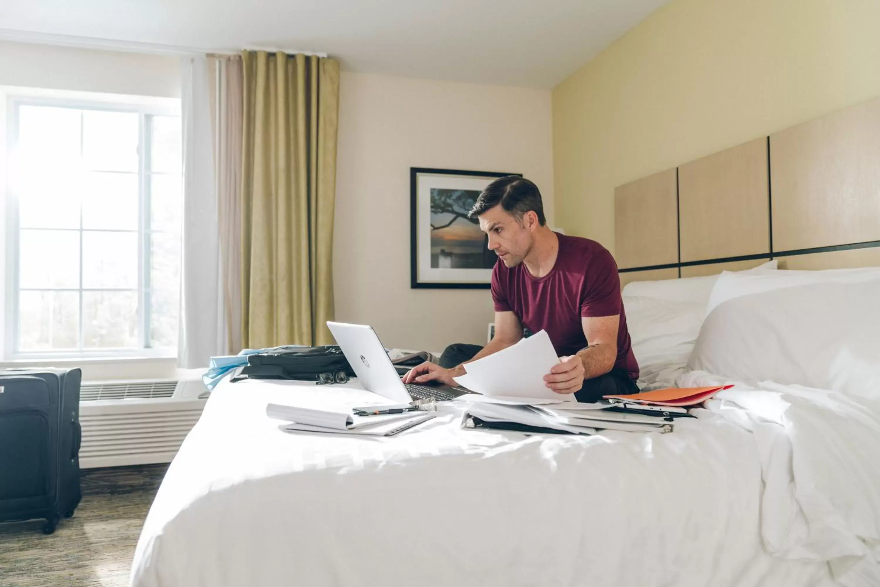 Photo of the whole room in Candlewood Suites Washington North, an IHG Hotel