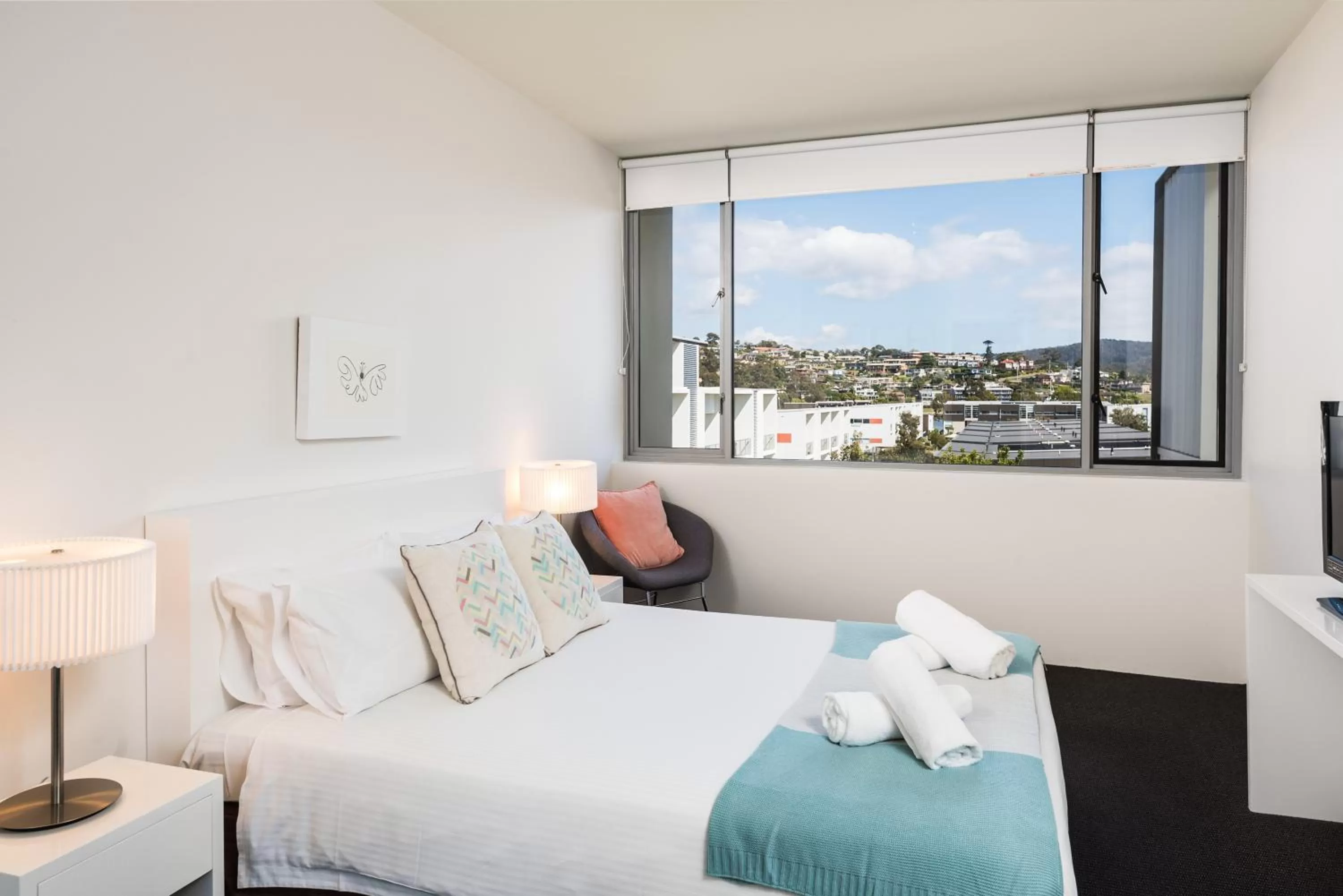 Bedroom, Bed in Coast Resort Merimbula