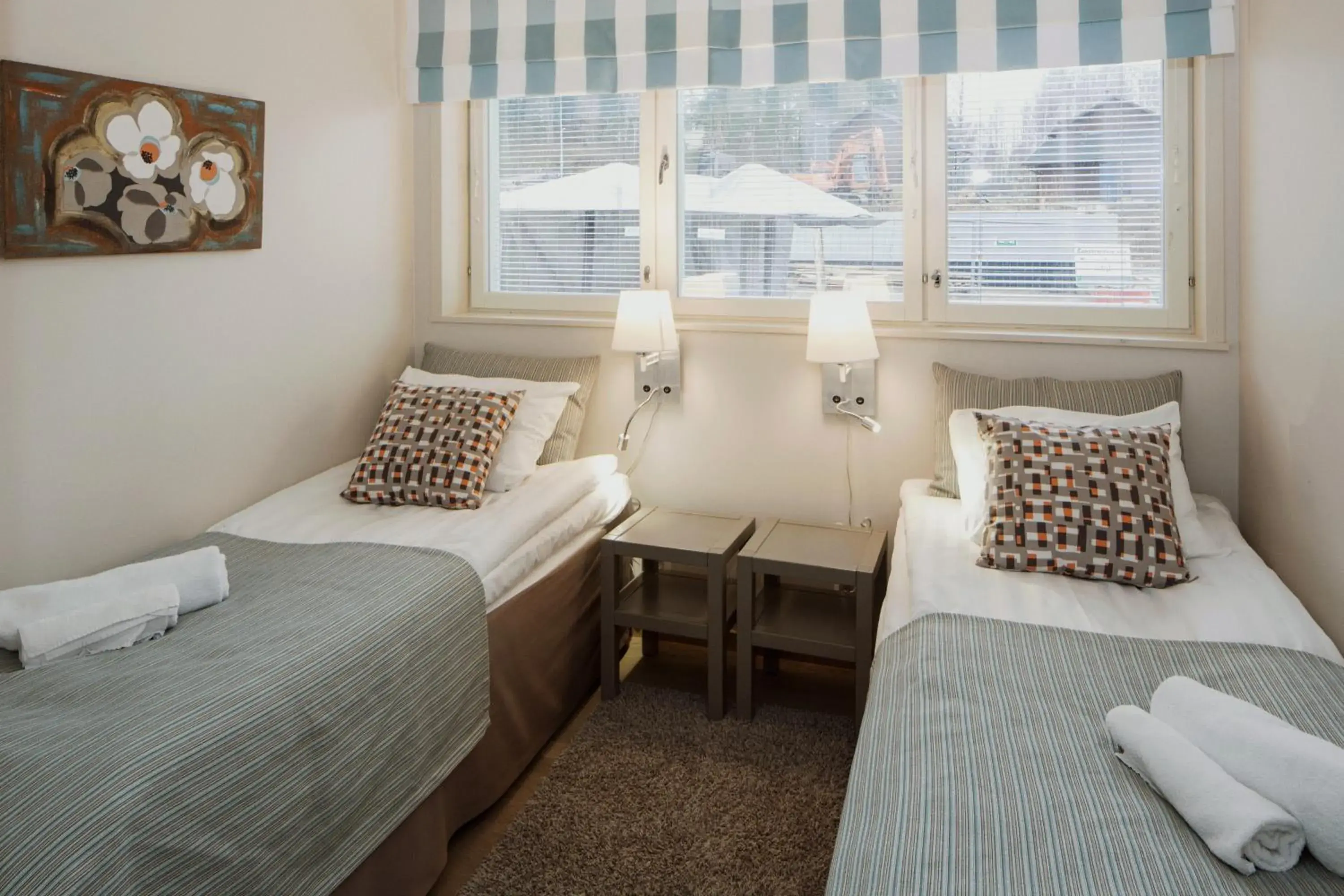 Bed in Holiday Club Saimaa Apartments Bed in Holiday Club Saimaa Apartments