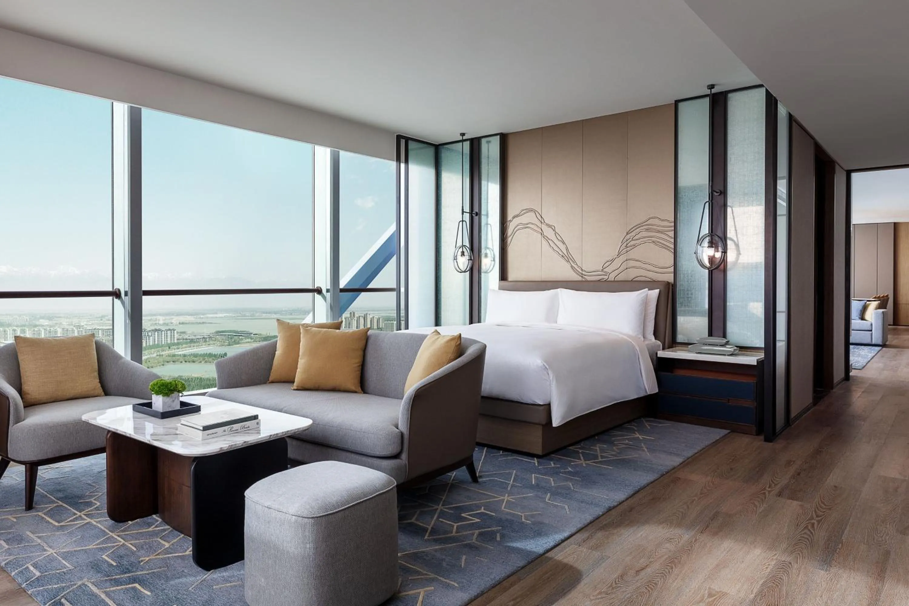 Bedroom, Bed in JW Marriott Hotel Yinchuan