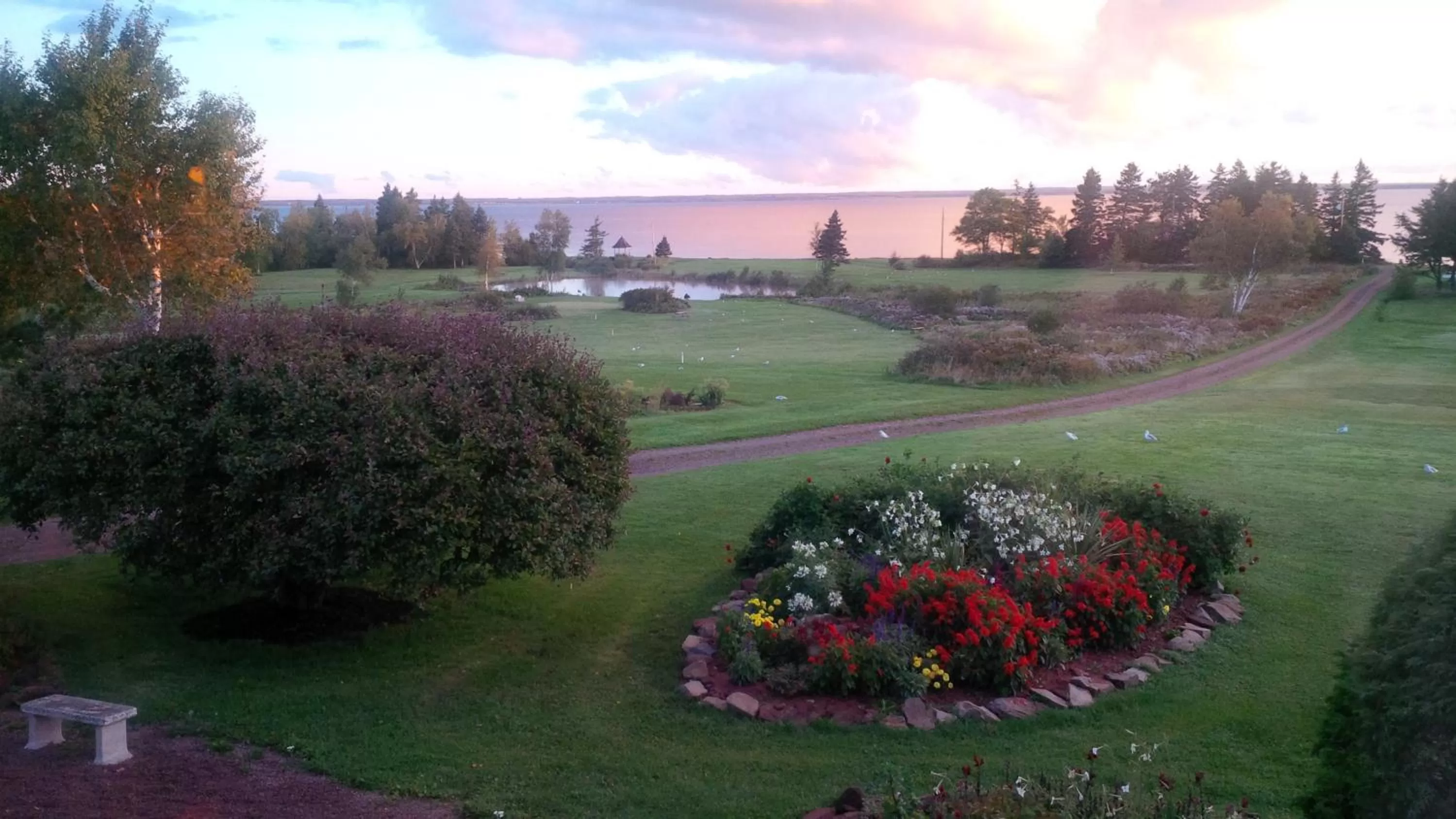 Garden in Amherst Shore Country Inn
