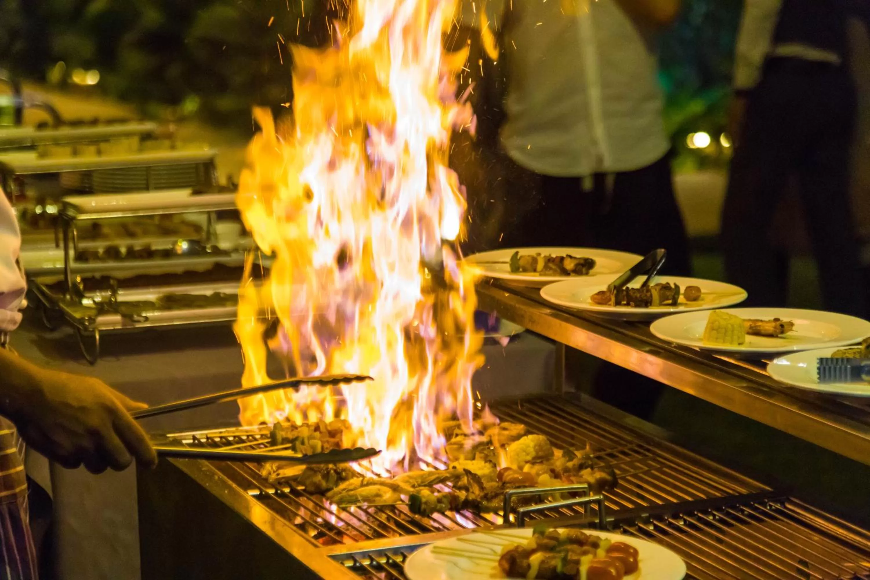 Food and drinks in The Villa by Metta