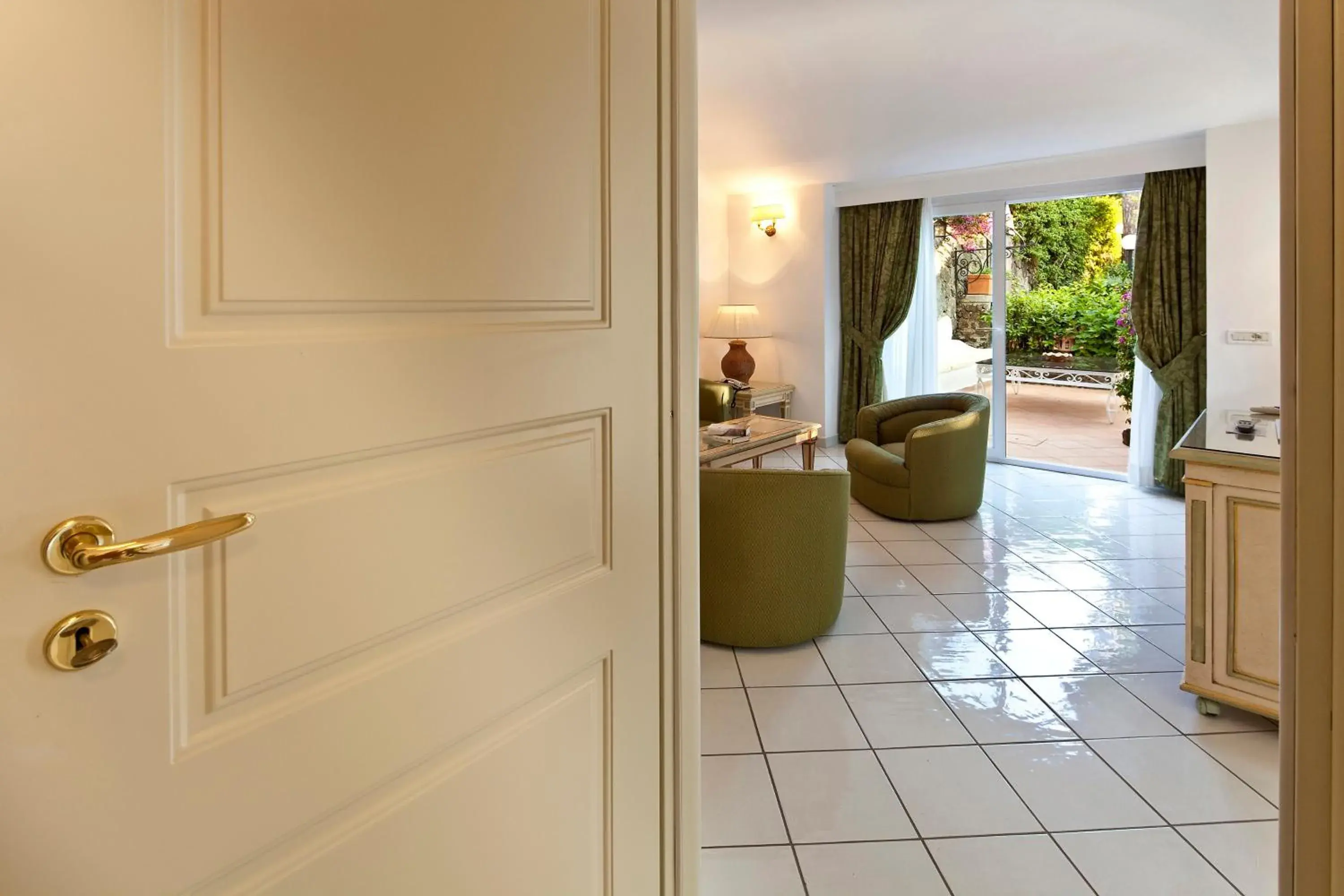 Seating area in Grand Hotel Il Moresco