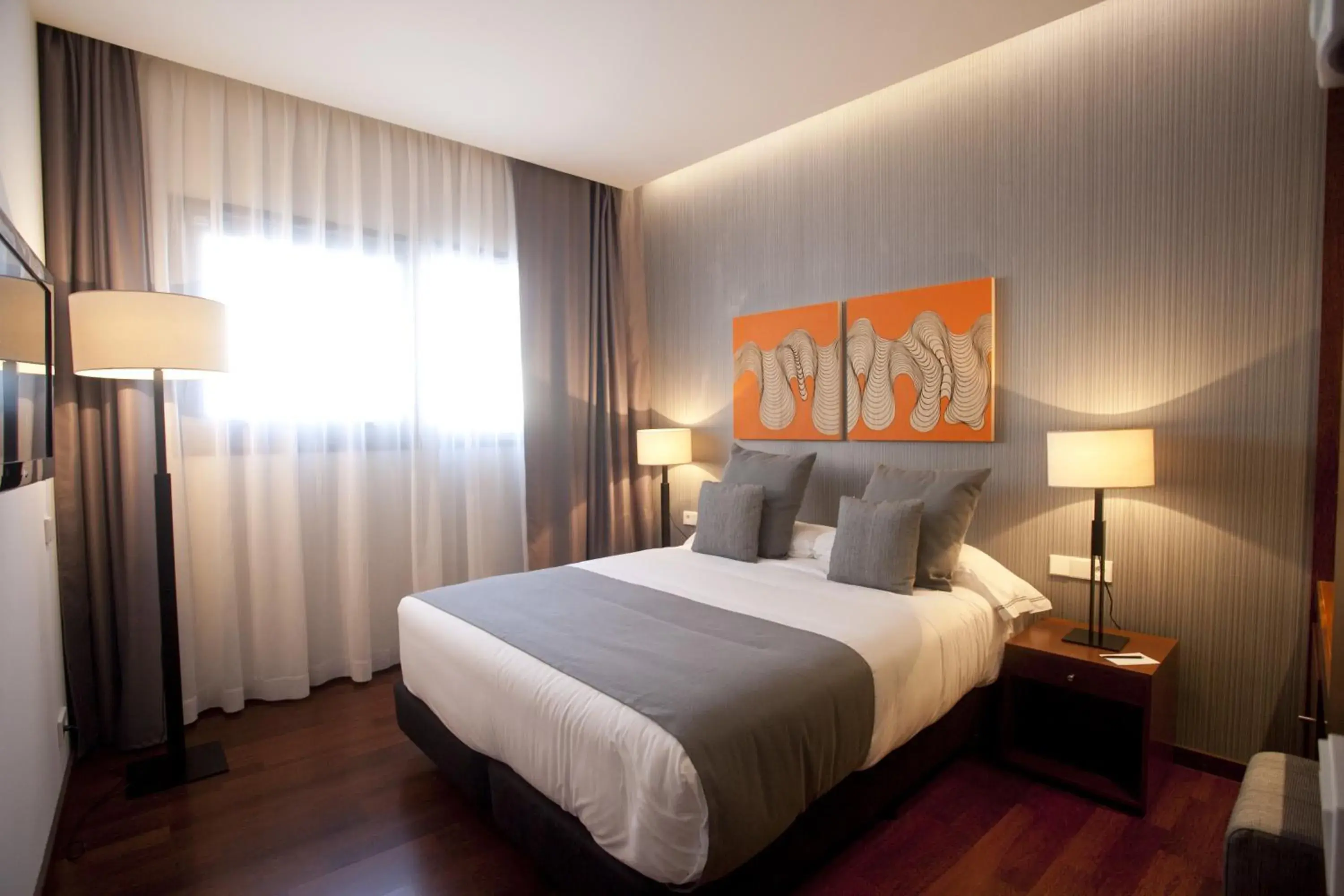 Bed in Hotel Carris Marineda Bed in Hotel Carris Marineda