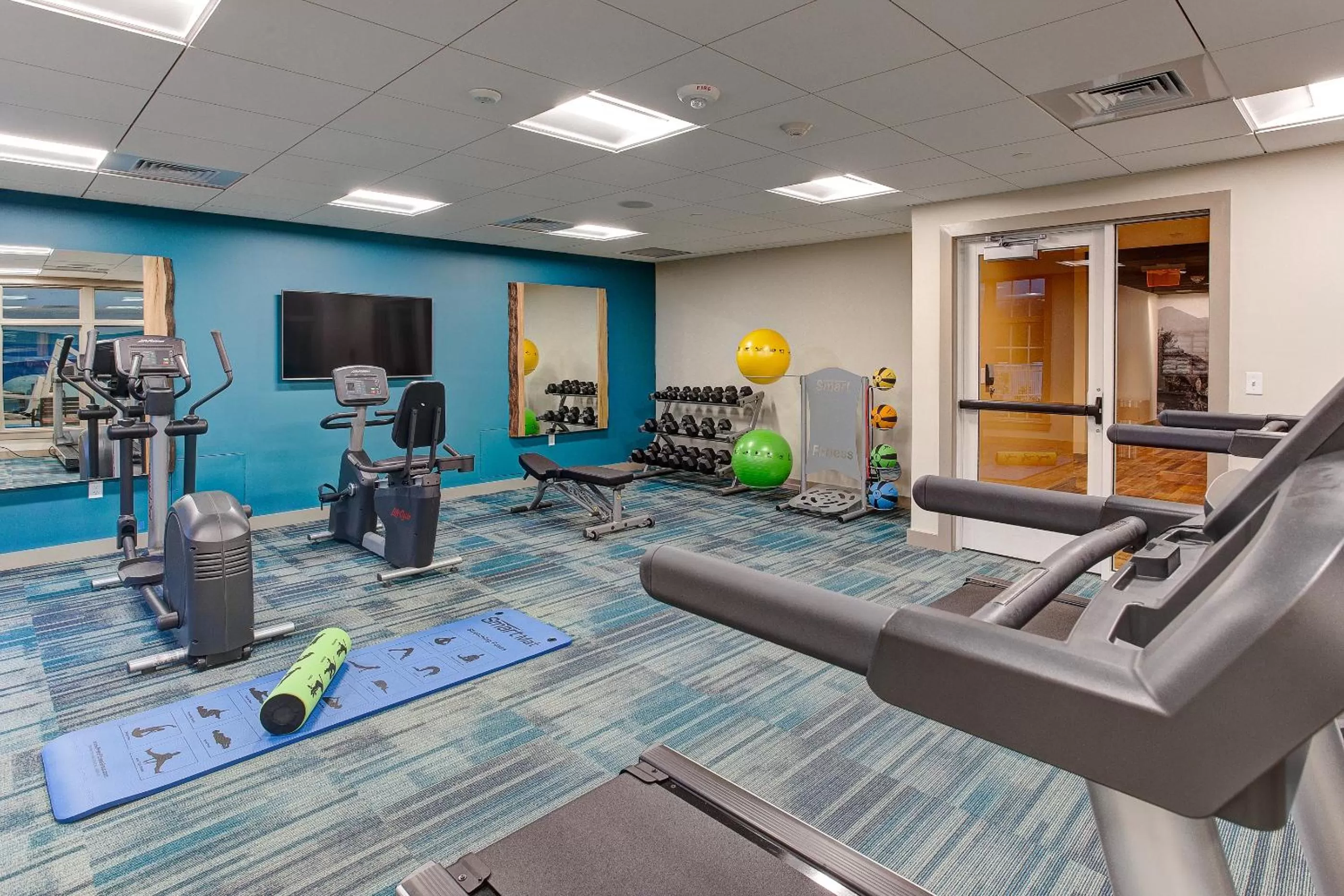 Fitness centre/facilities in The Glen House