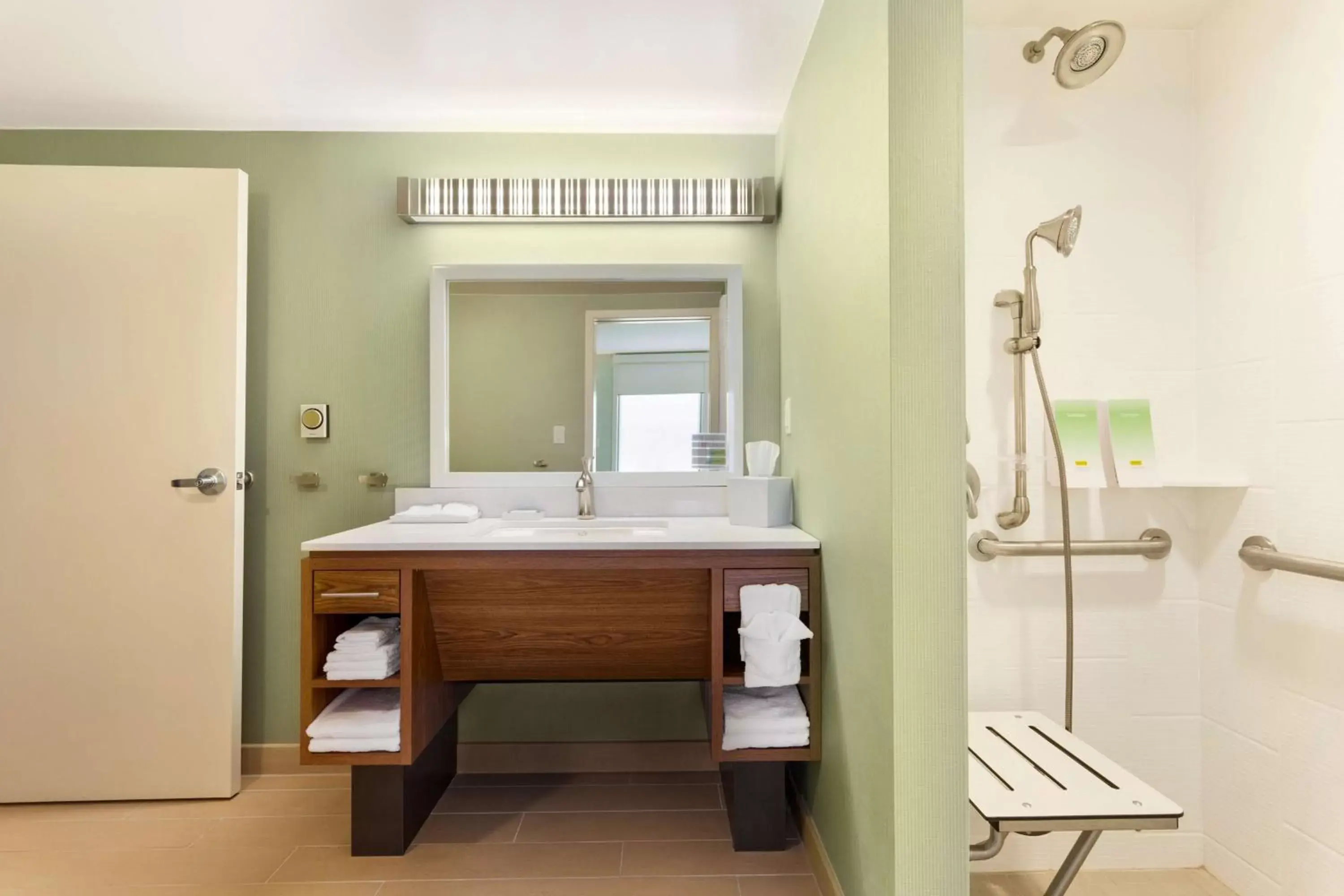 Bathroom in Home2 Suites by Hilton Fargo