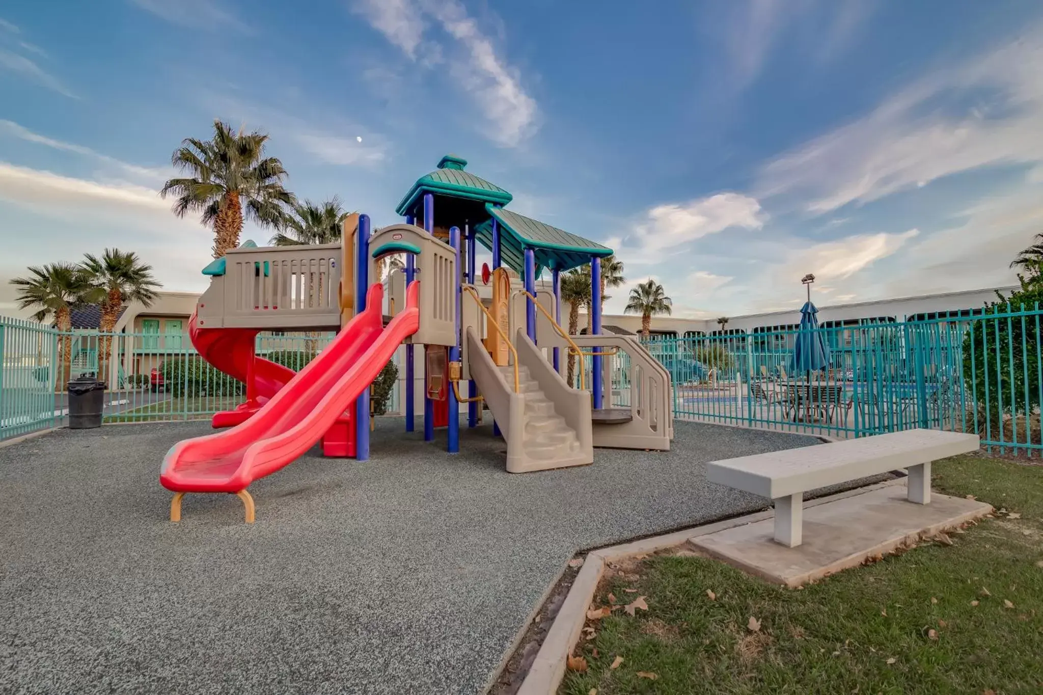 Children play ground, Children's Play Area in St. George Inn and Suites