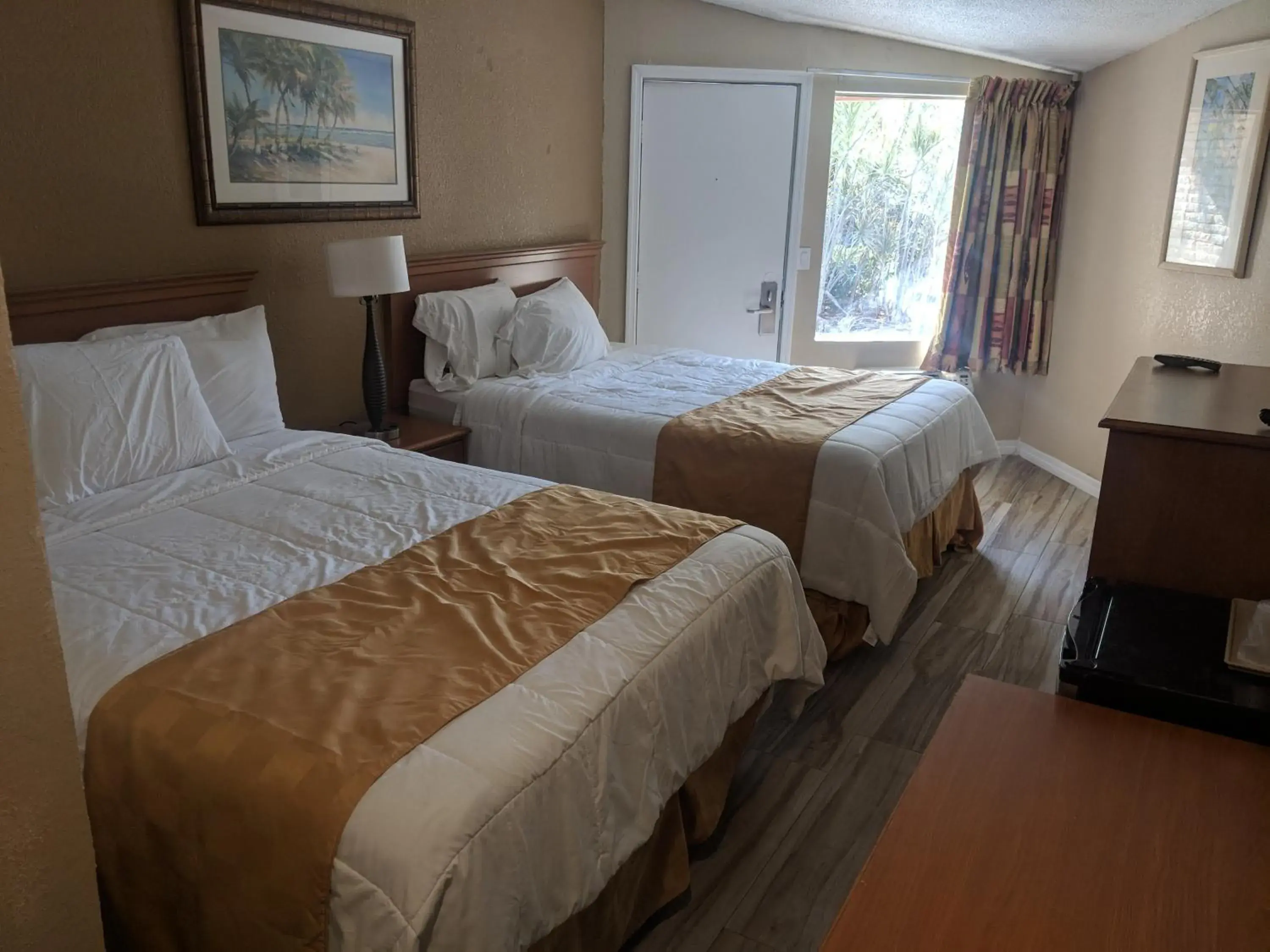 Bed in A-1 Budget Motel
