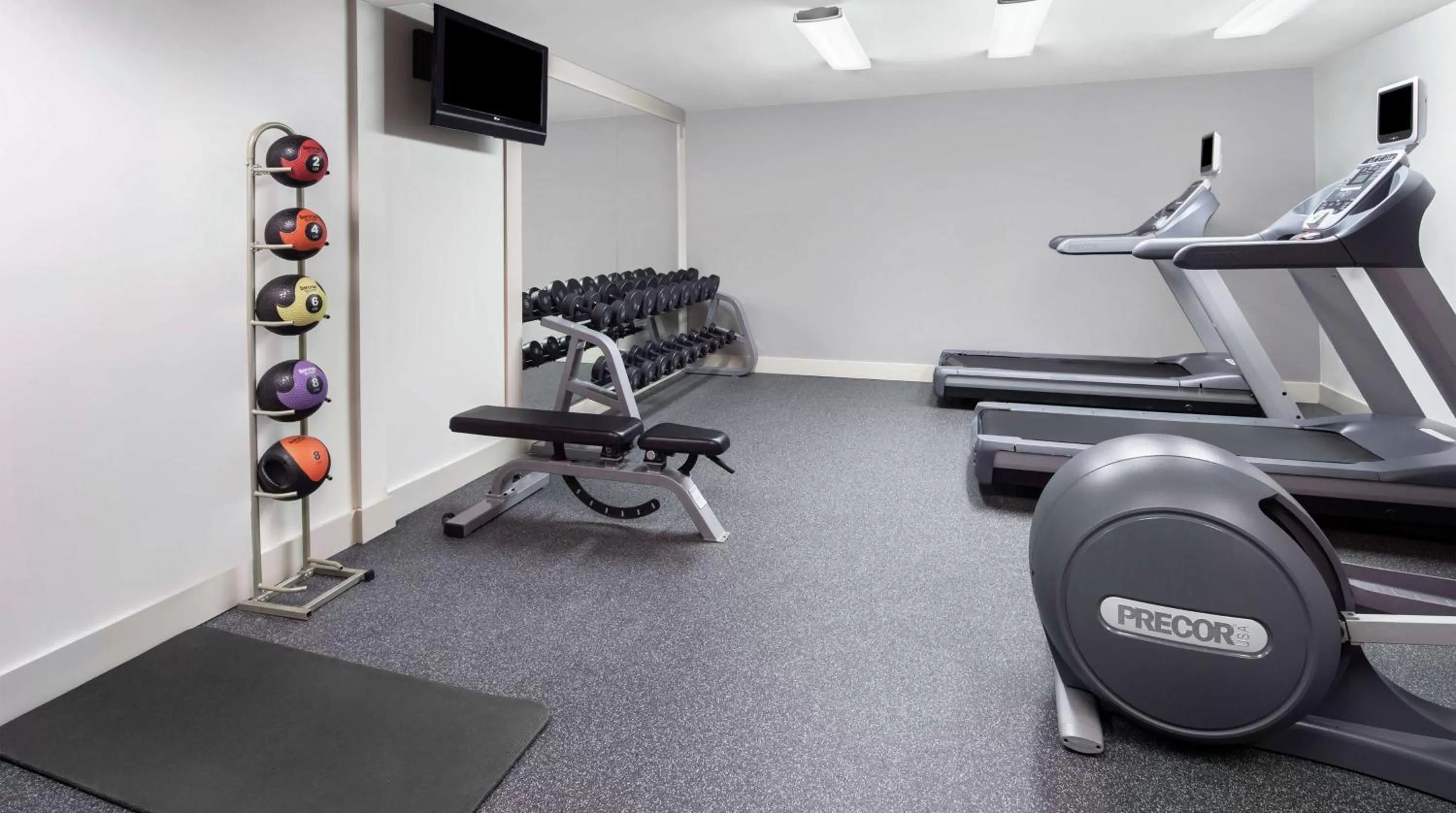 Fitness centre/facilities in Hilton Garden Inn Albuquerque North/Rio Rancho