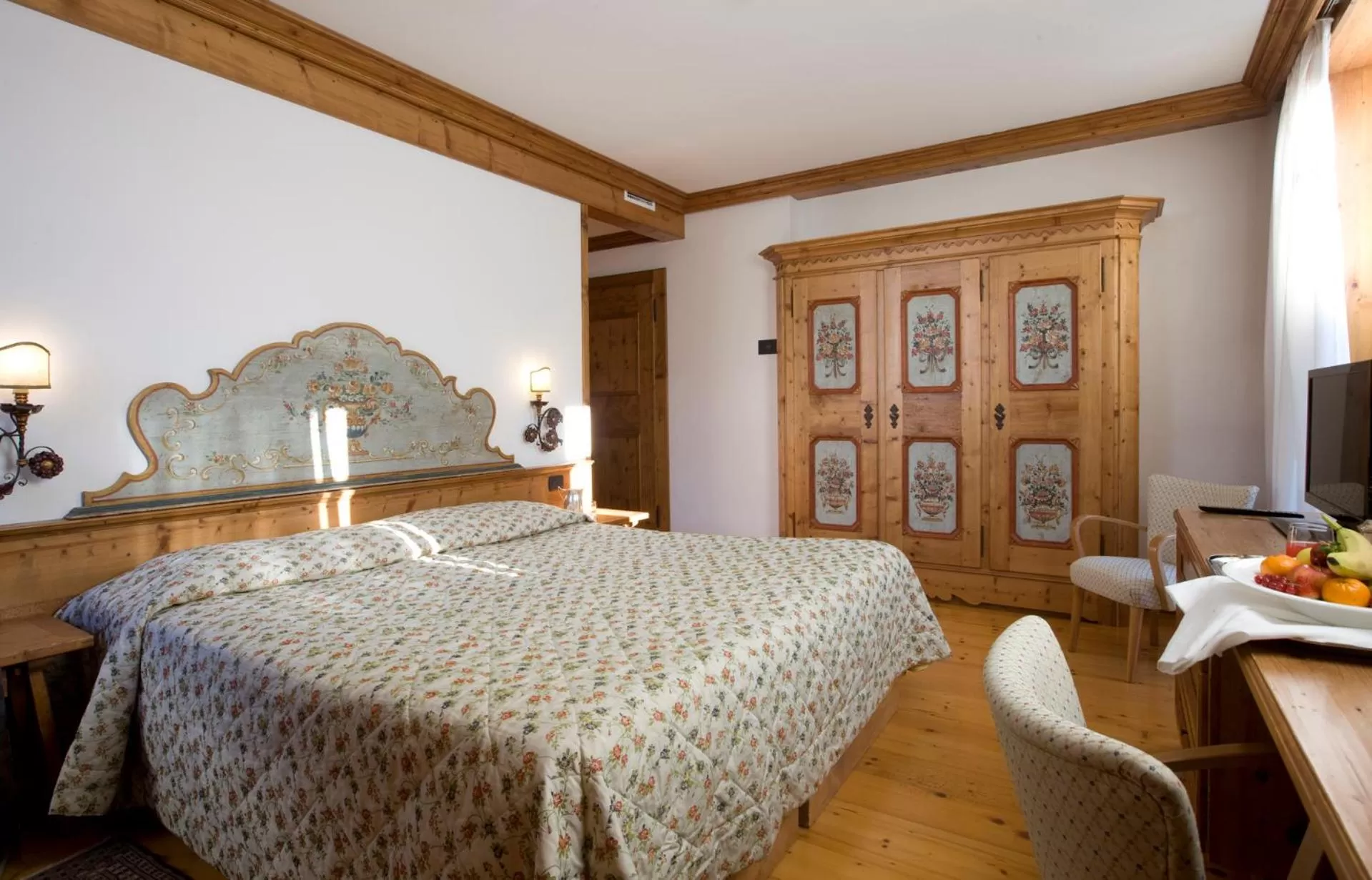 Bedroom, Bed in Hotel Cortina