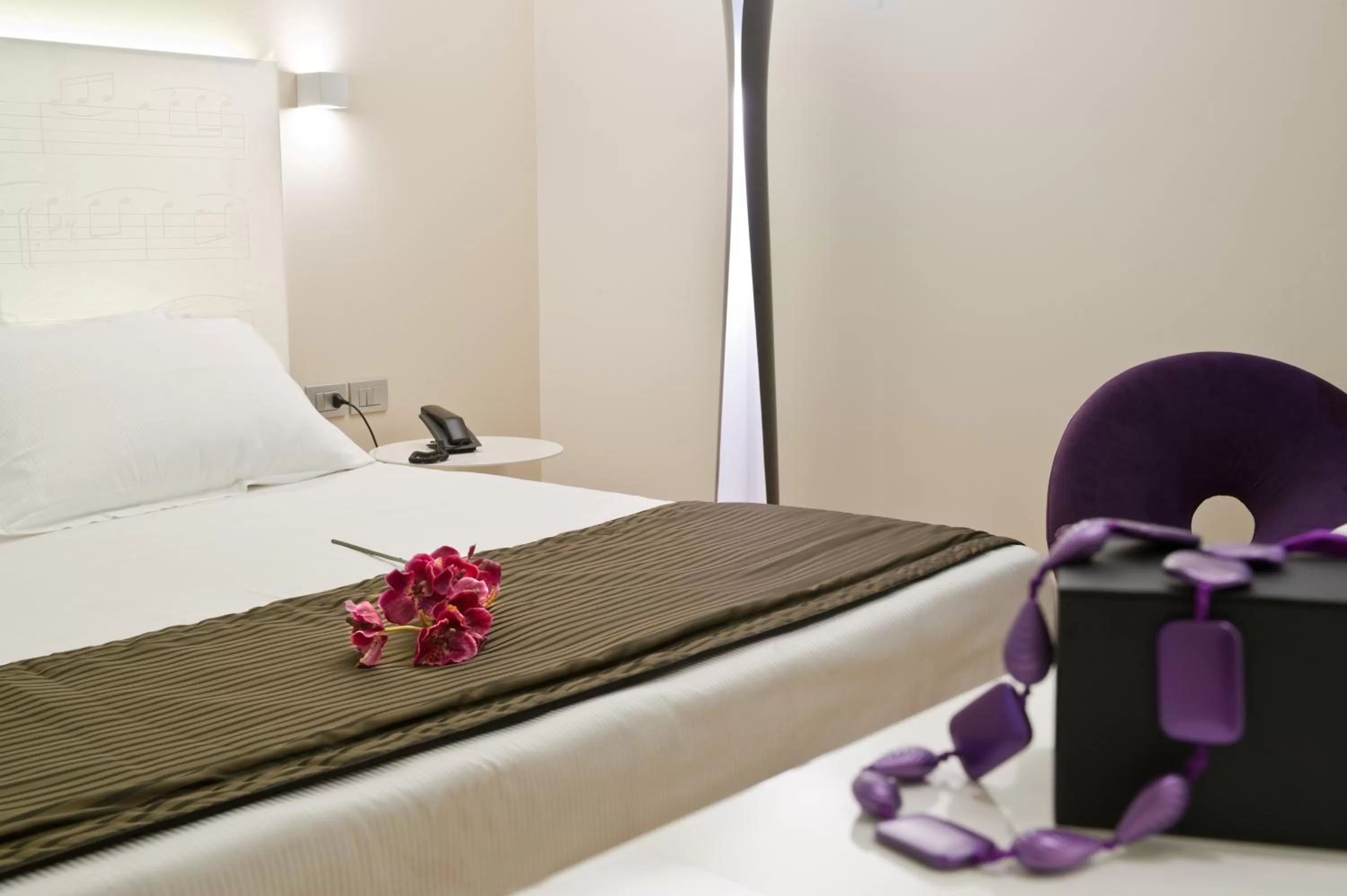 Decorative detail in Hotel Coppe Trieste - Boutique Hotel