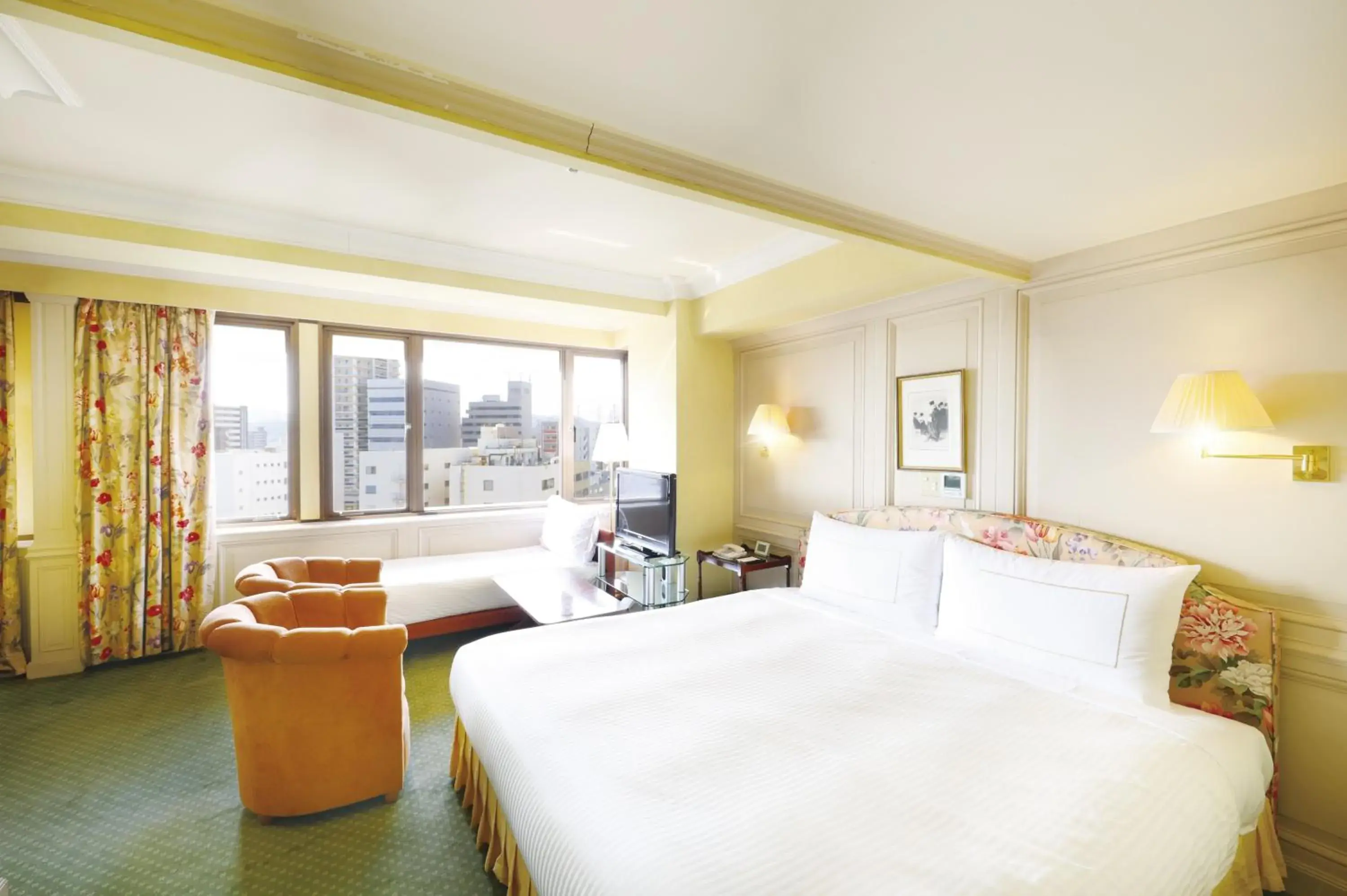 Bed in Art Hotel Kokura New Tagawa