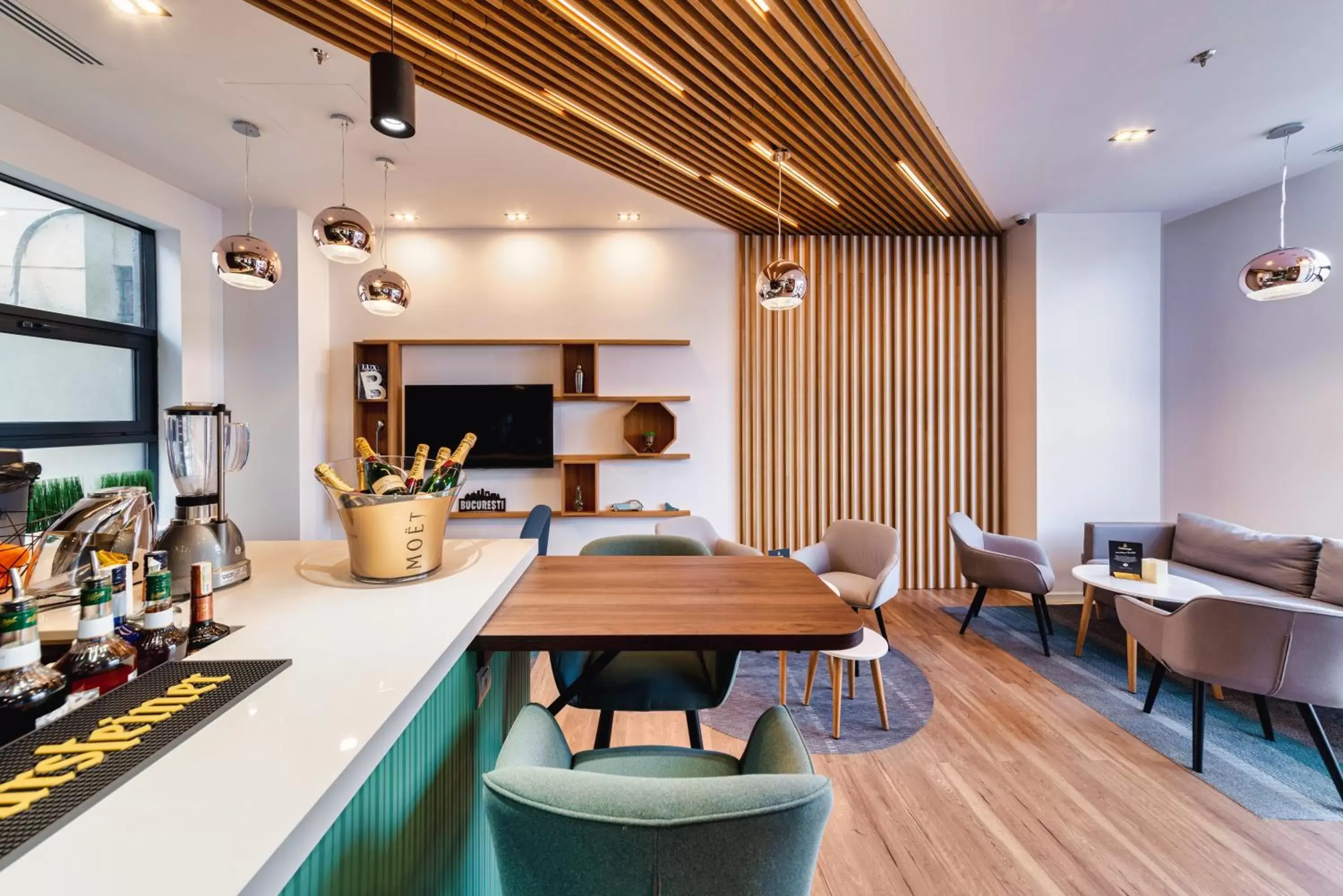 Lobby or reception in Holiday Inn Bucharest - Times by IHG Lobby or reception in Holiday Inn Bucharest - Times by IHG