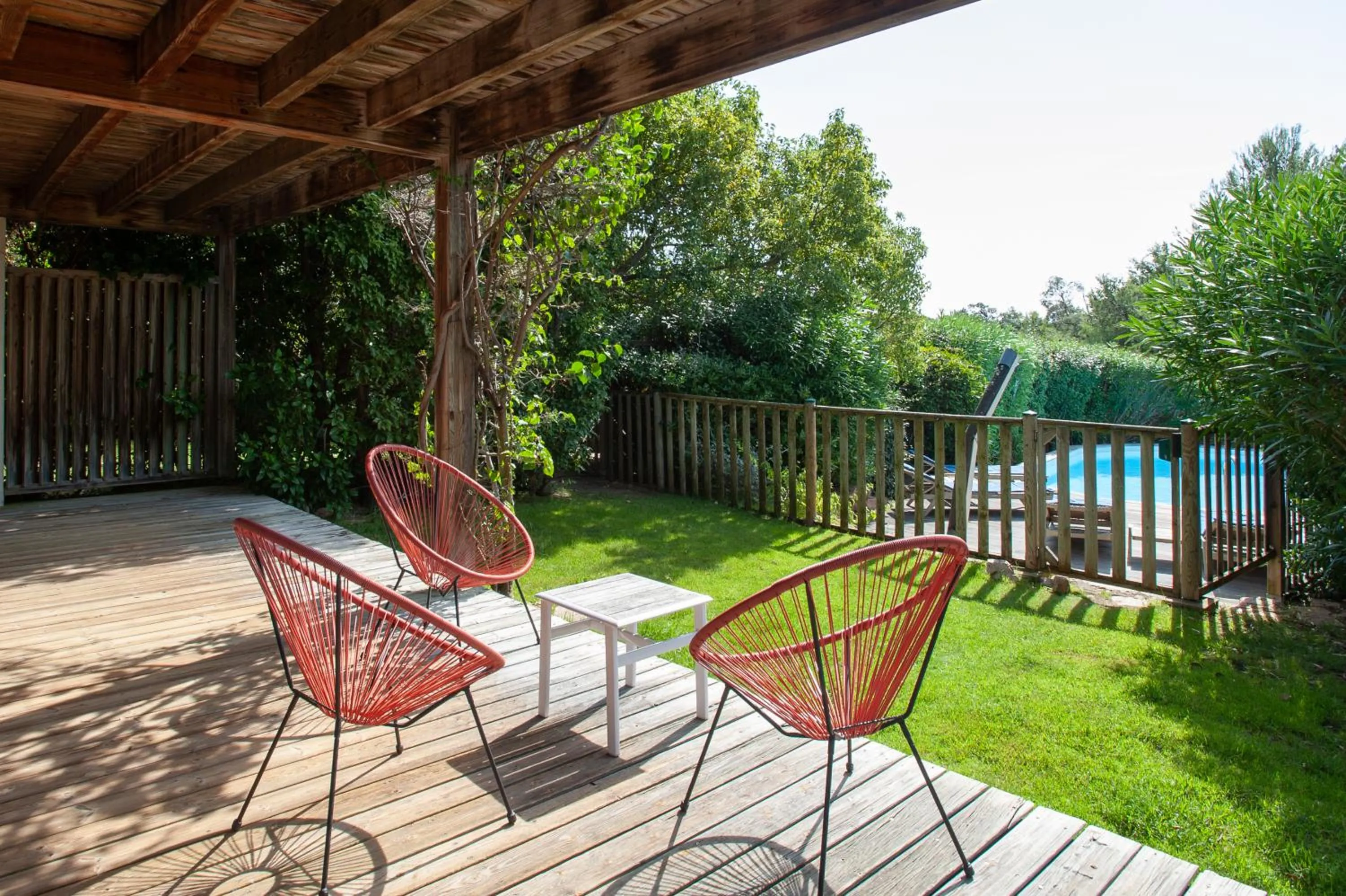 Patio in Résidence Marina Di Santa Giulia
