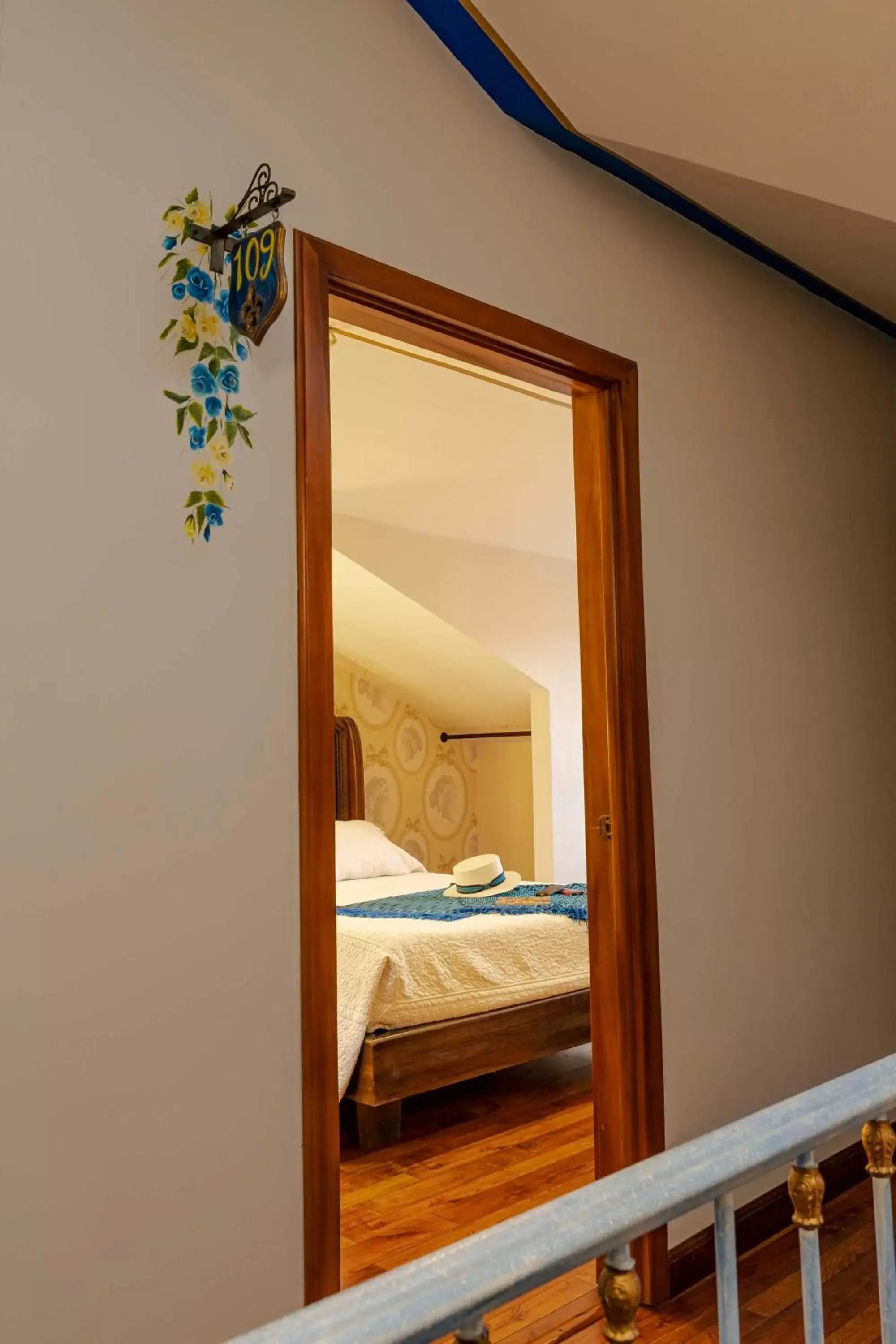 Bedroom, Bed in Hotel Azul de la Plaza by Chat Noir Bedroom, Bed in Hotel Azul de la Plaza by Chat Noir