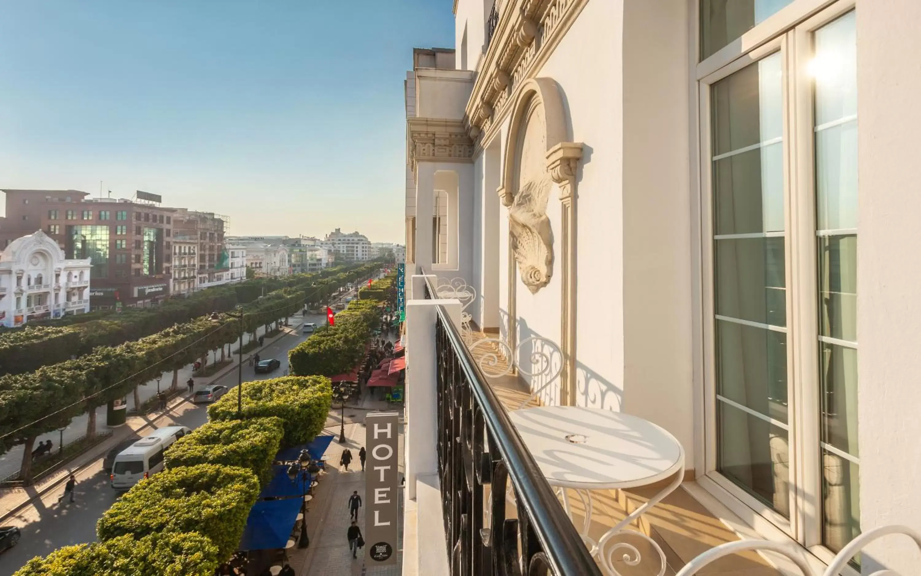 Balcony/Terrace in Hotel Carlton