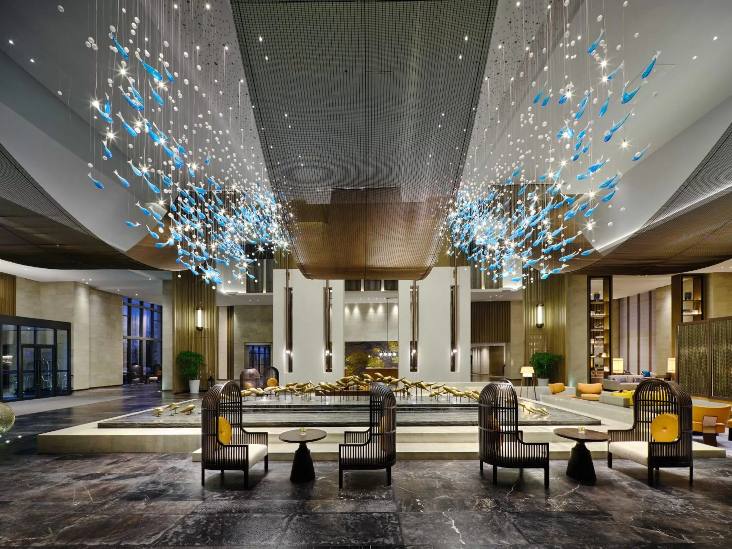 Lobby or reception in Primus Hotel Shanghai Sanjiagang - Offer Pudong International Airport and Disney shuttle Lobby or reception in Primus Hotel Shanghai Sanjiagang - Offer Pudong International Airport and Disney shuttle