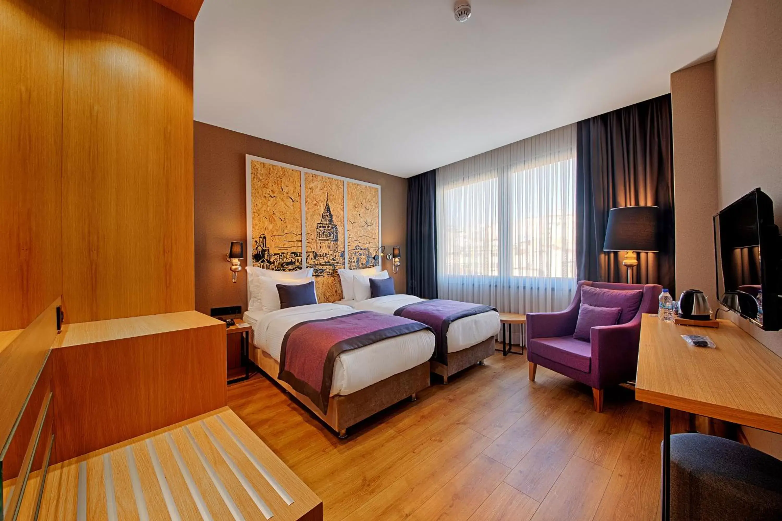 Bed in The Halich Hotel Istanbul Karakoy - Special Category