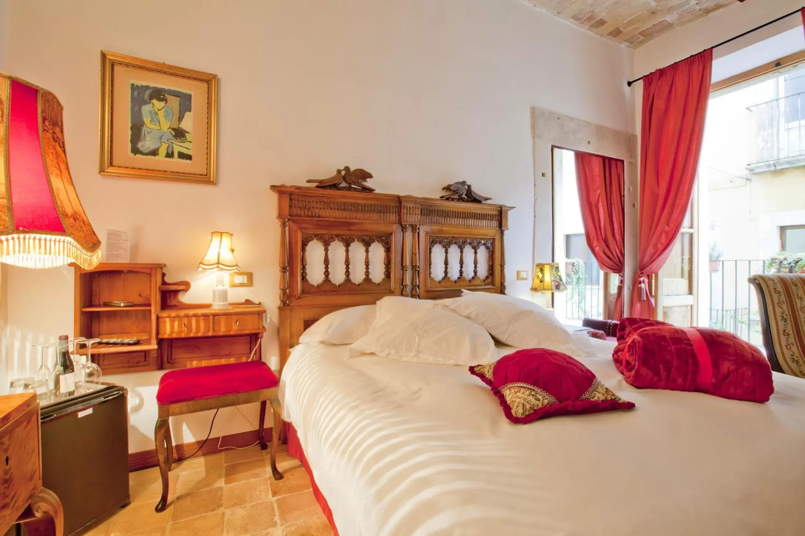 Bedroom, Bed in B&B Il Marchese Del Grillo