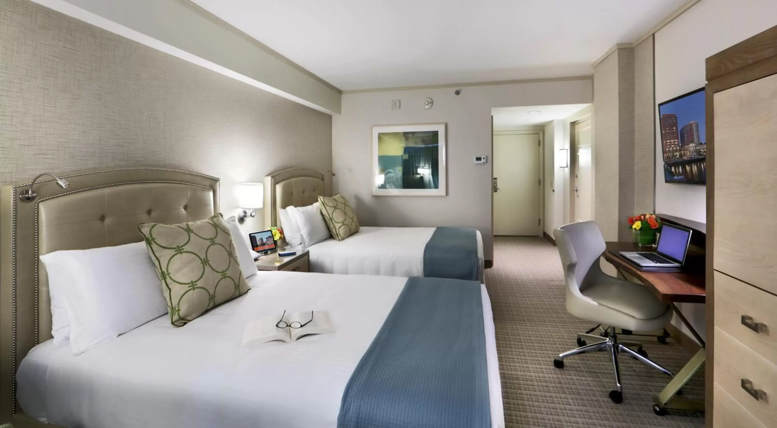 Photo of the whole room, Bed in Seaport Hotel® Boston Photo of the whole room, Bed in Seaport Hotel® Boston