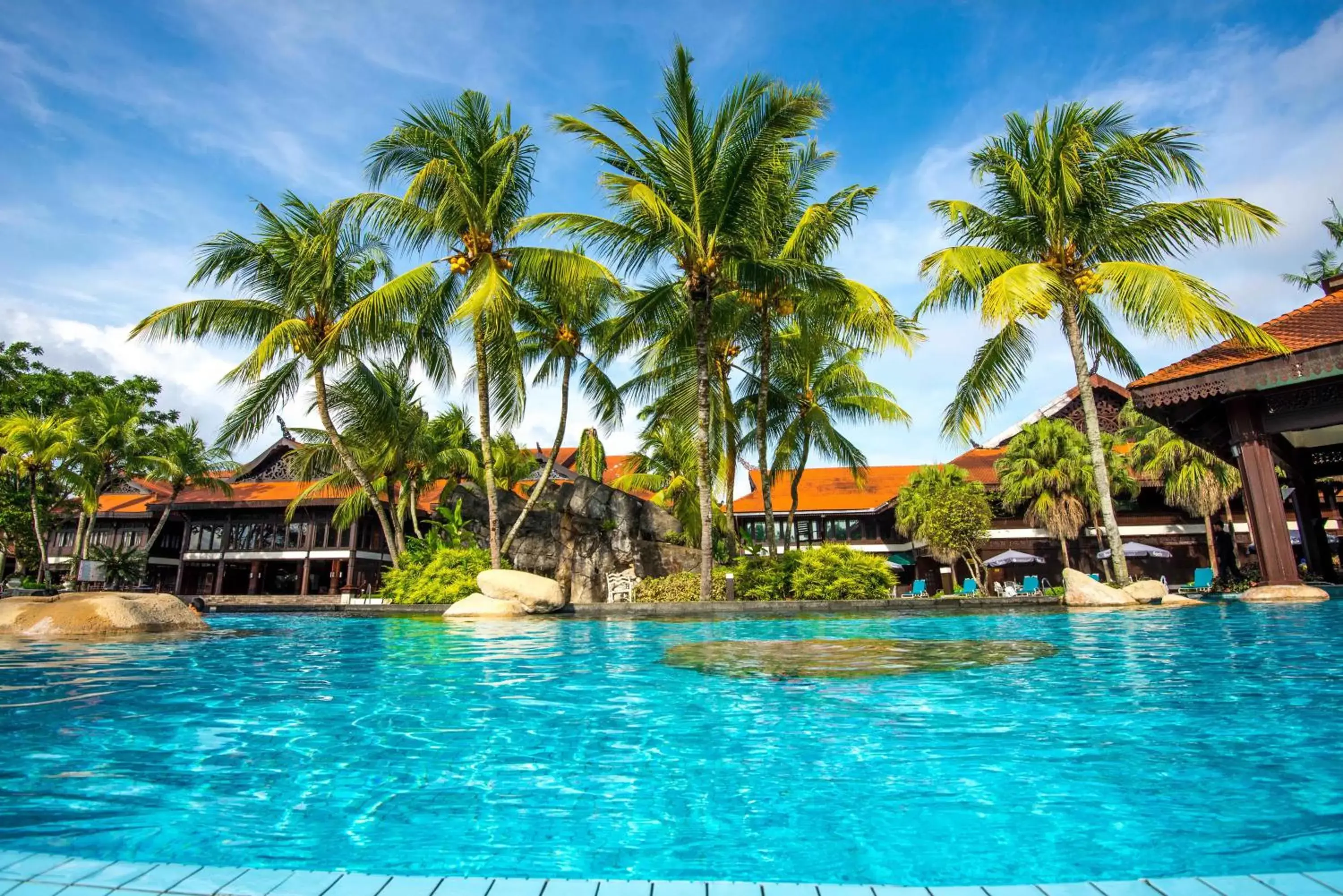 Swimming pool in Pulai Springs Resort Official Swimming pool in Pulai Springs Resort Official