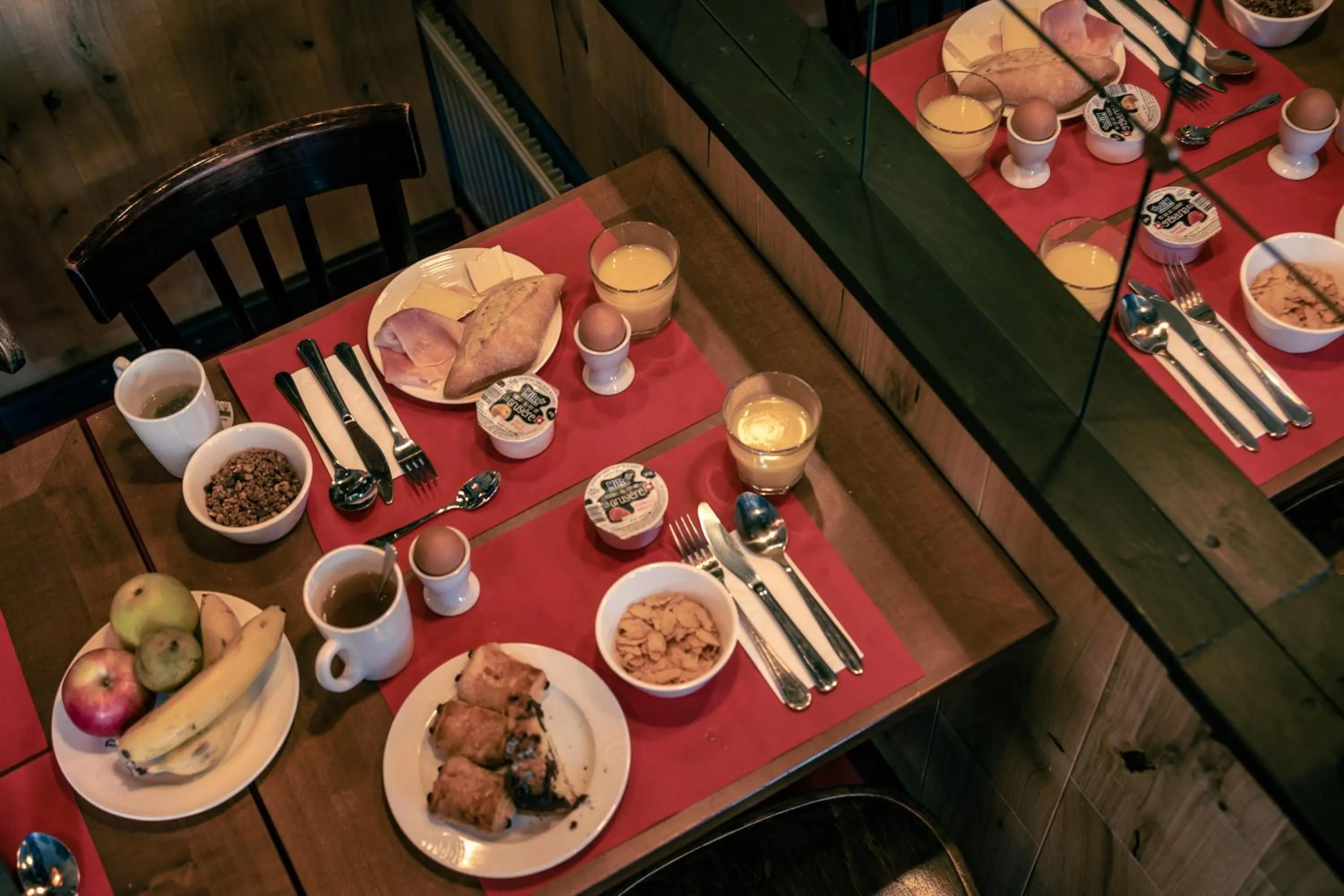 Breakfast in Tralala Hotel Montreux