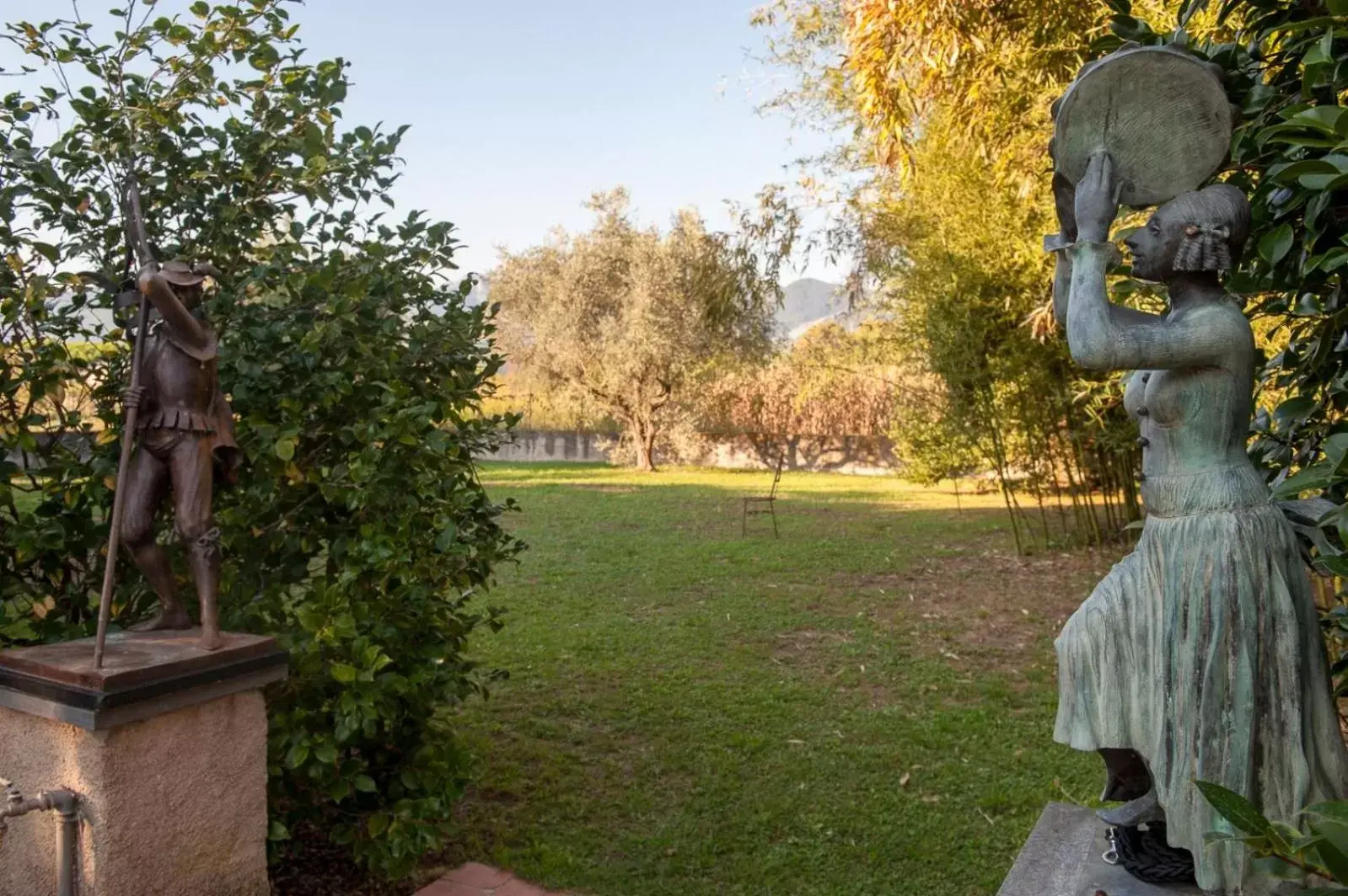 Garden in Villa Marinsky Pietrasanta