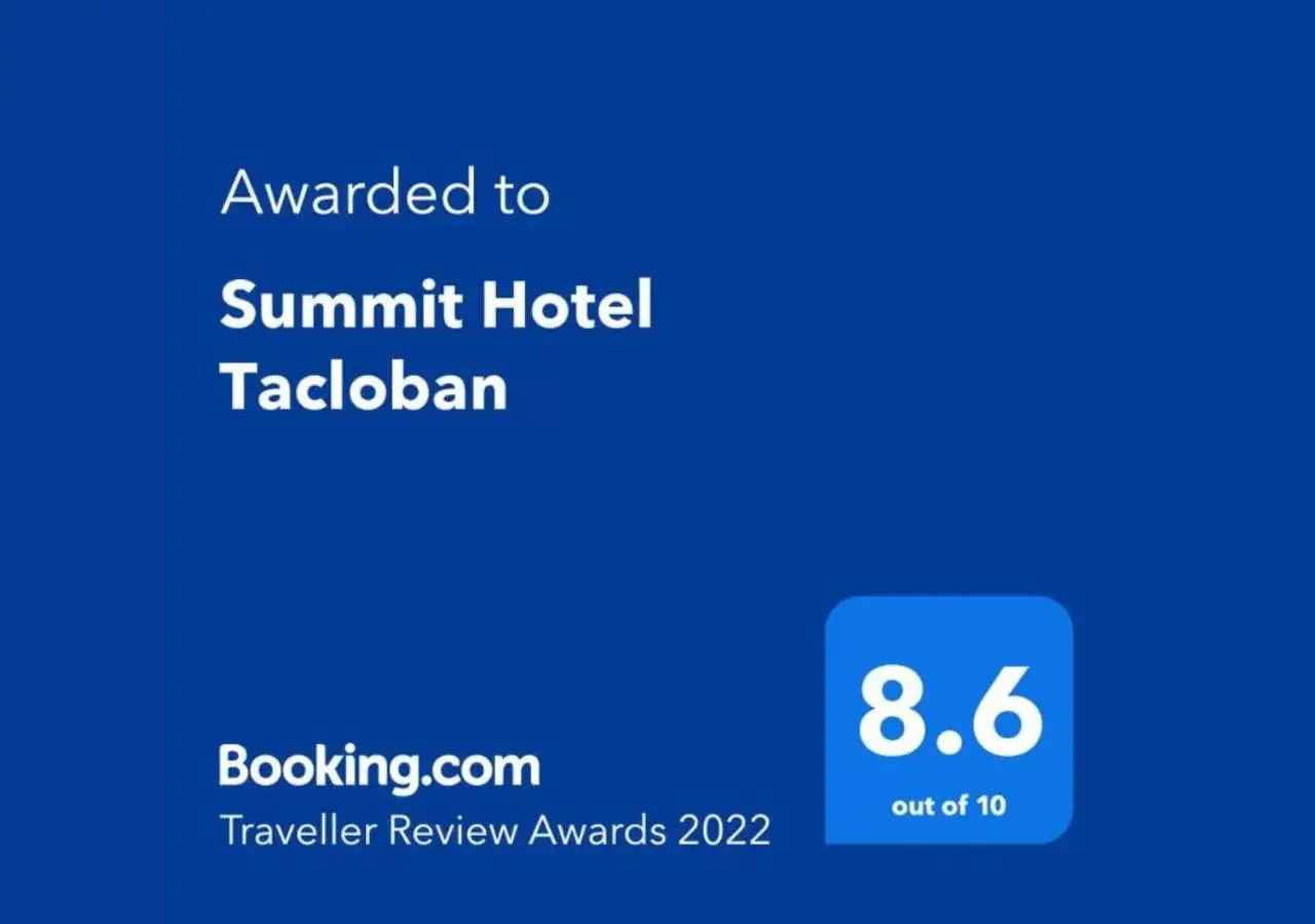 Logo/Certificate/Sign/Award in Summit Hotel Tacloban