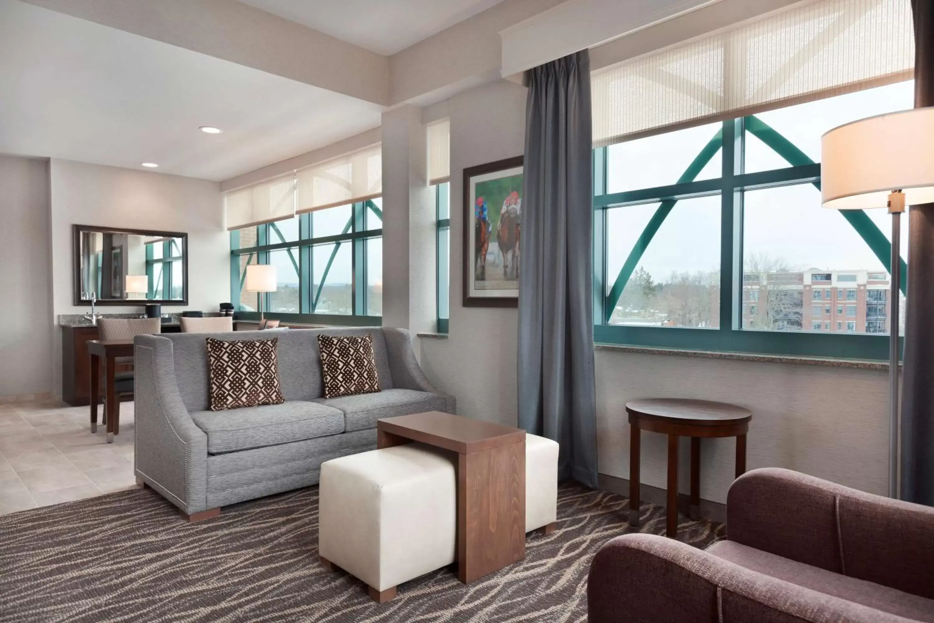 Living room, Seating Area in Embassy Suites Saratoga Springs